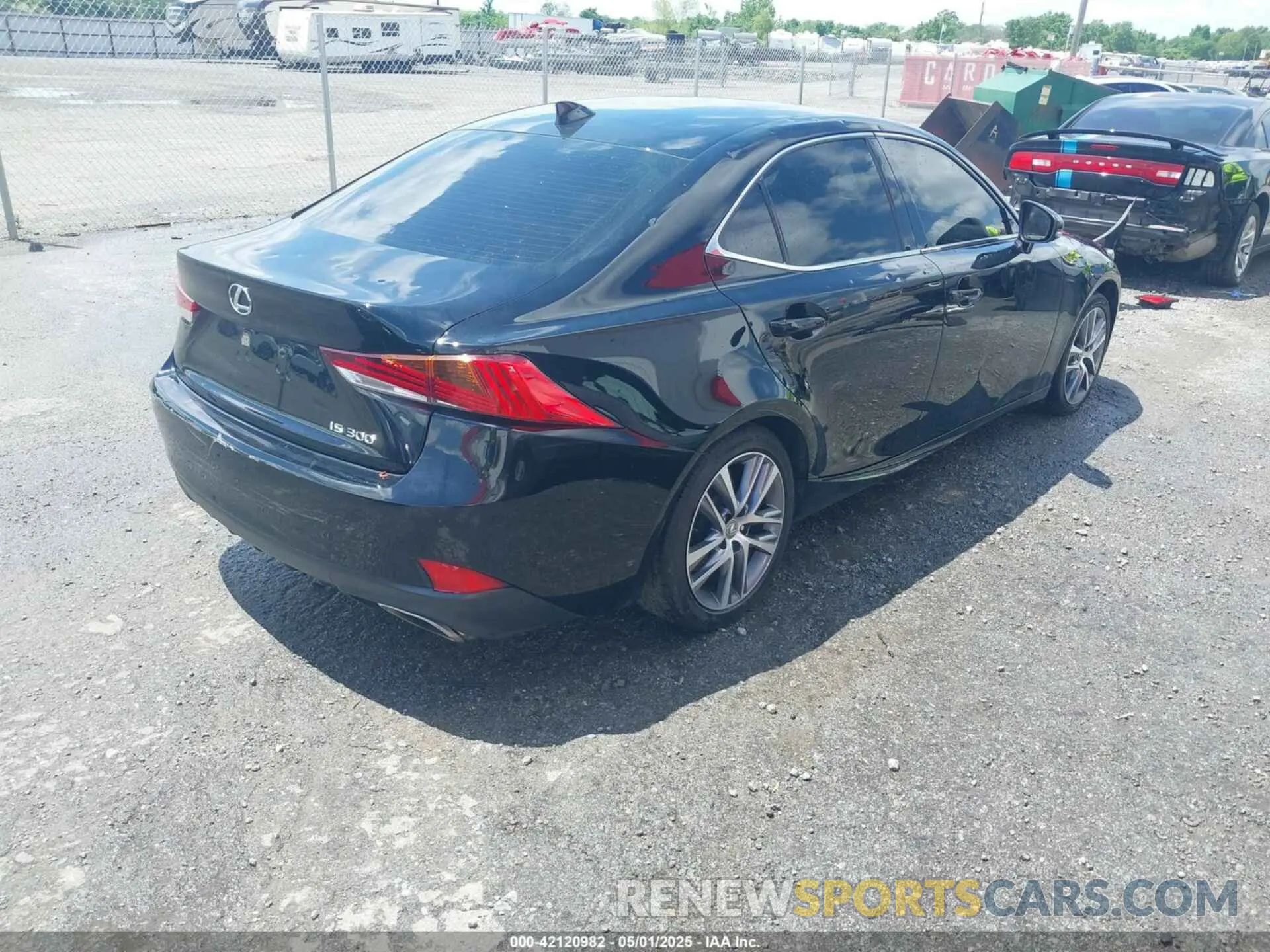4 Photograph of a damaged car JTHAA1D24L5108386 LEXUS IS 300 2020