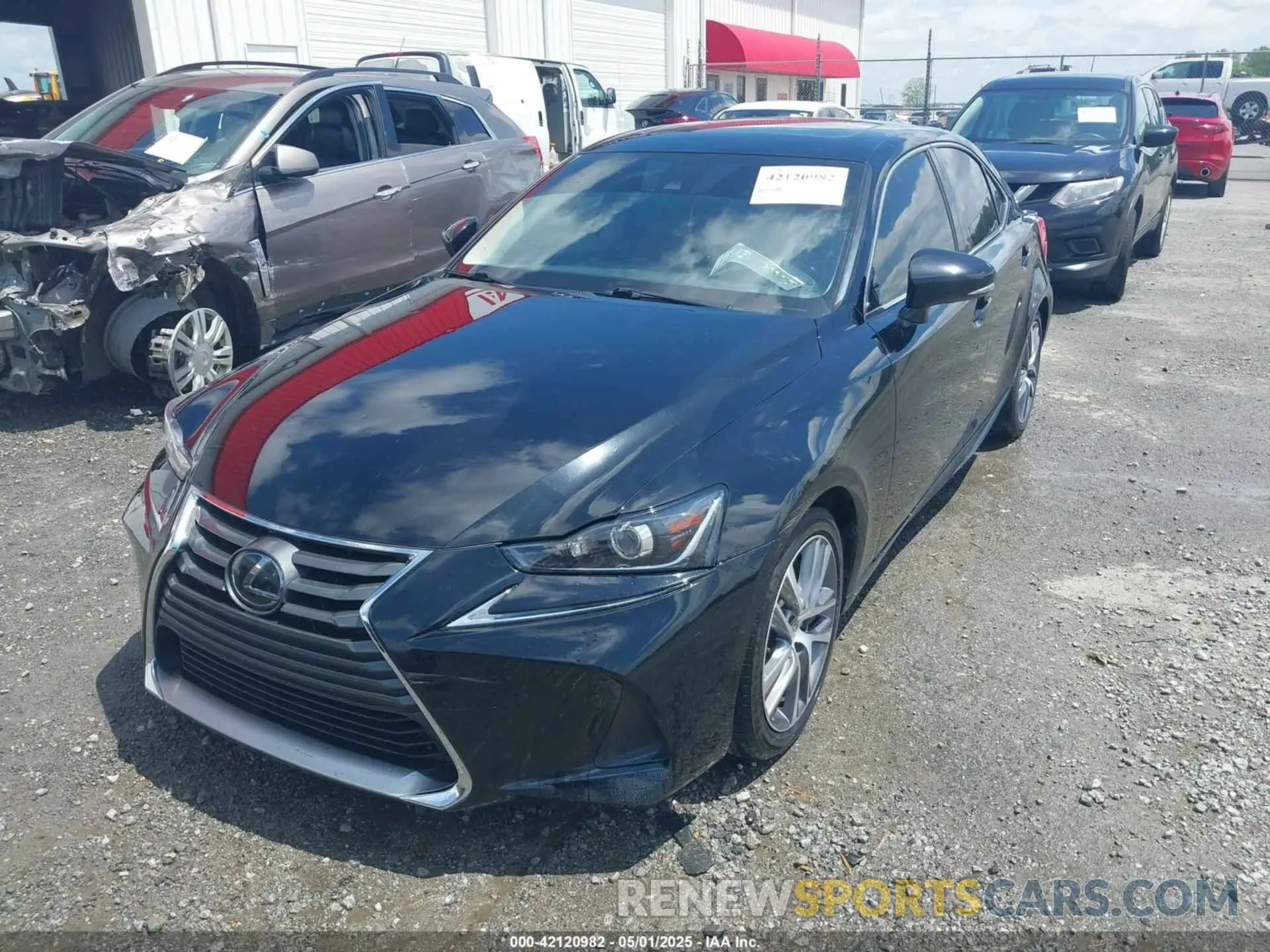 6 Photograph of a damaged car JTHAA1D24L5108386 LEXUS IS 300 2020