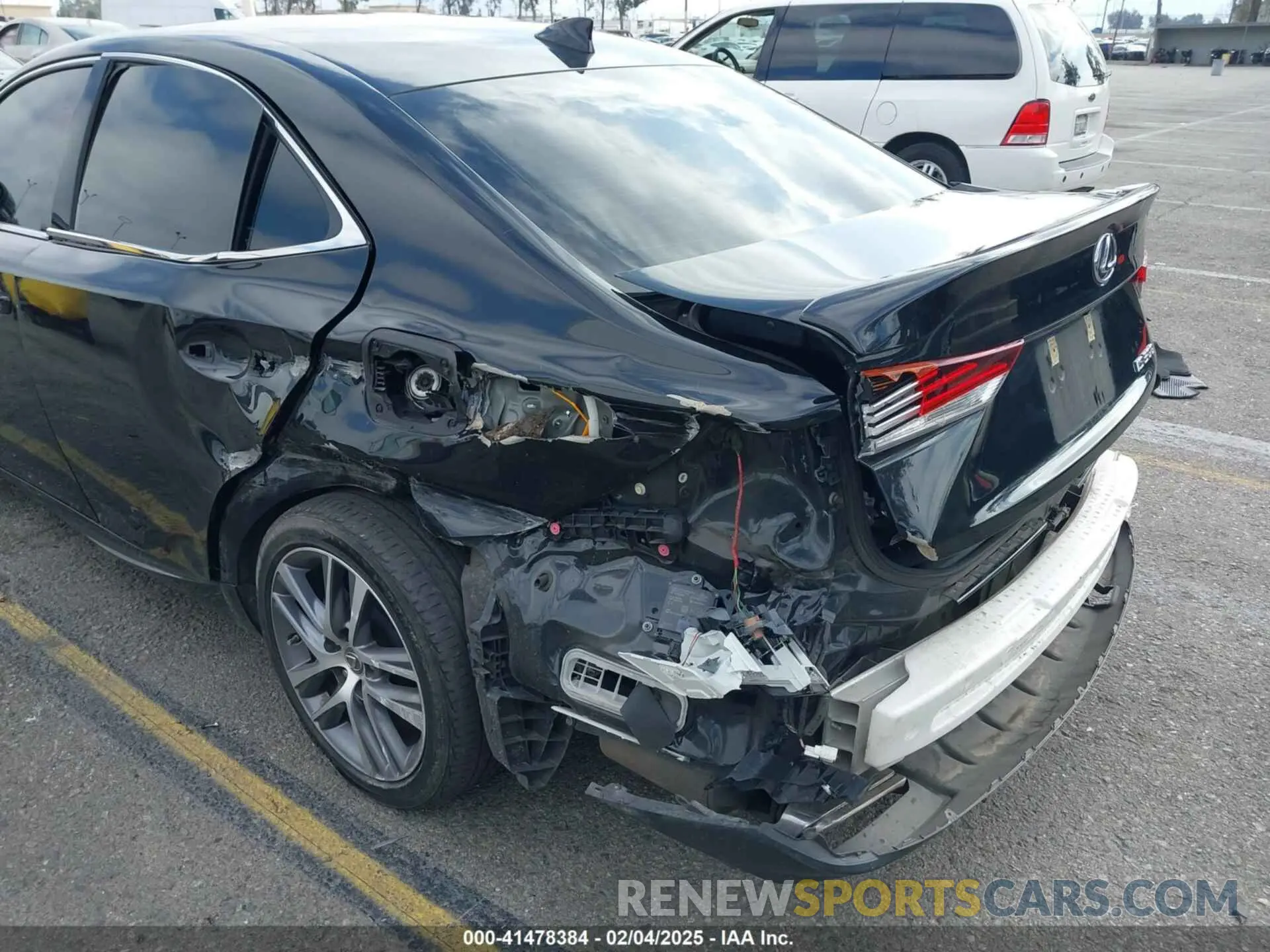 18 Photograph of a damaged car JTHAA1D26L5108194 LEXUS IS 300 2020