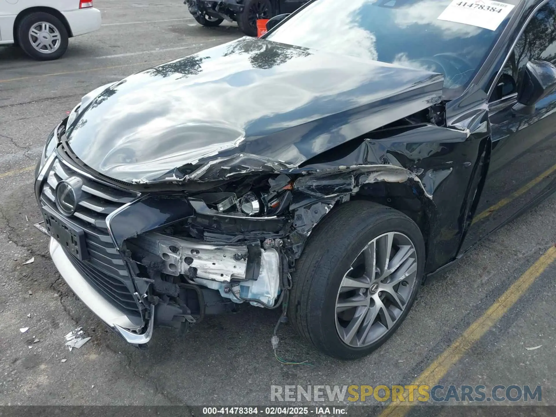 6 Photograph of a damaged car JTHAA1D26L5108194 LEXUS IS 300 2020