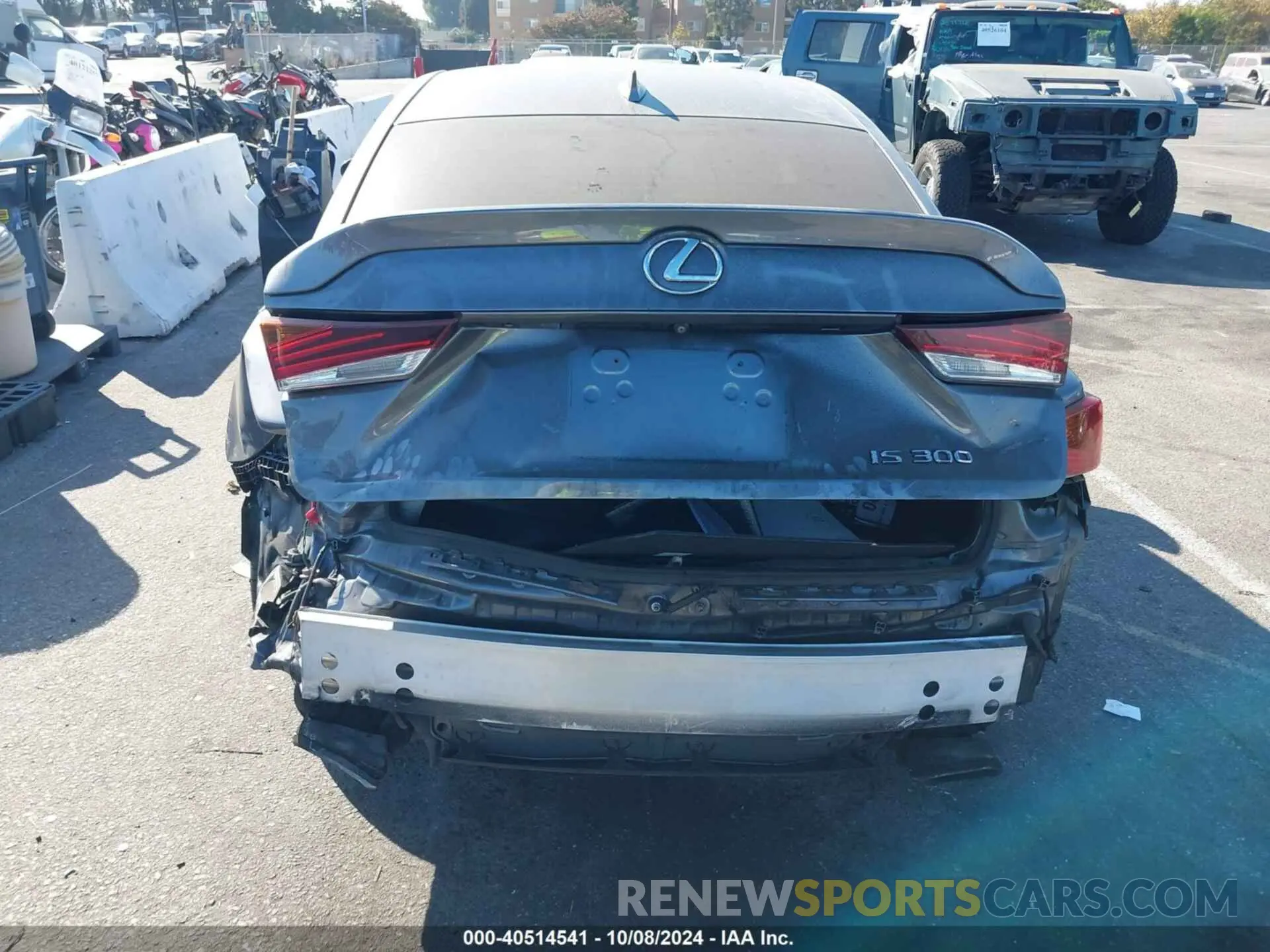 16 Фотография поврежденного автомобиля JTHDA1D24L5106926 LEXUS IS 300 2020