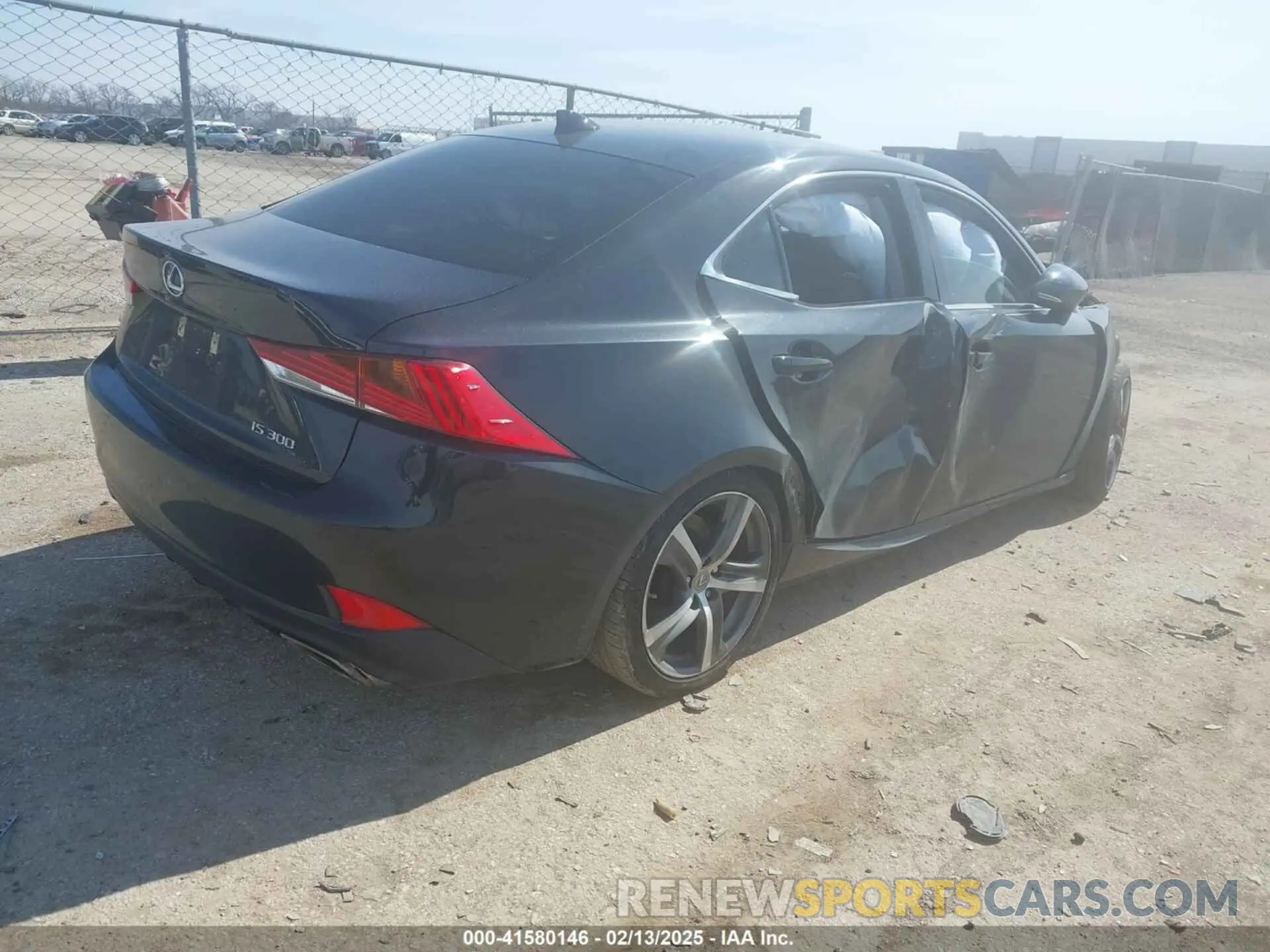 4 Photograph of a damaged car JTHDA1D29L5101656 LEXUS IS 300 2020