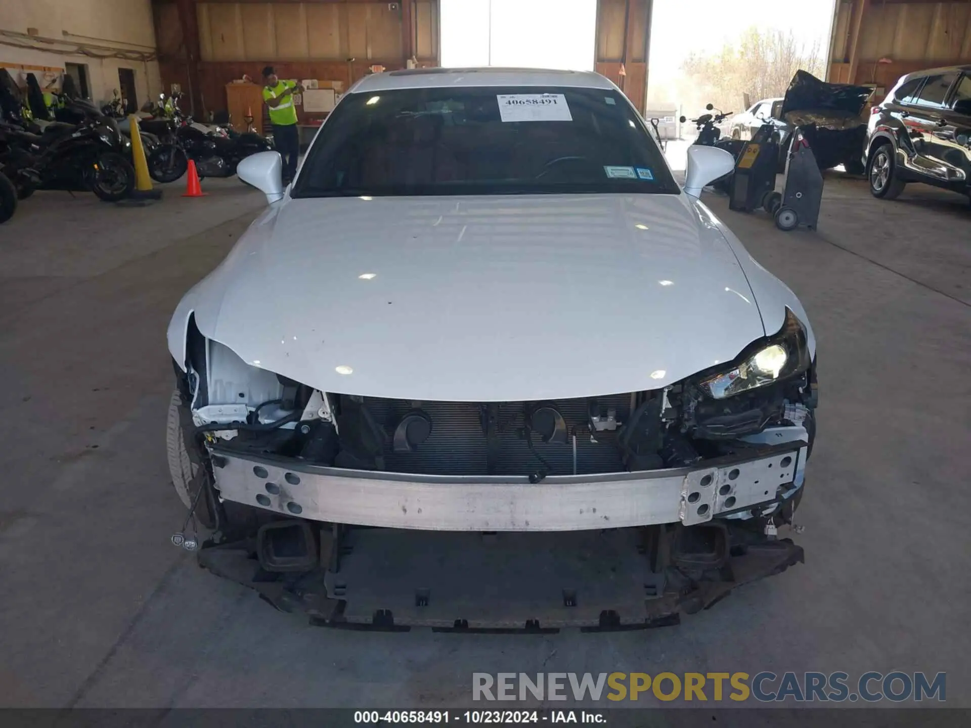 13 Photograph of a damaged car JTHG81F25L5041672 LEXUS IS 300 2020