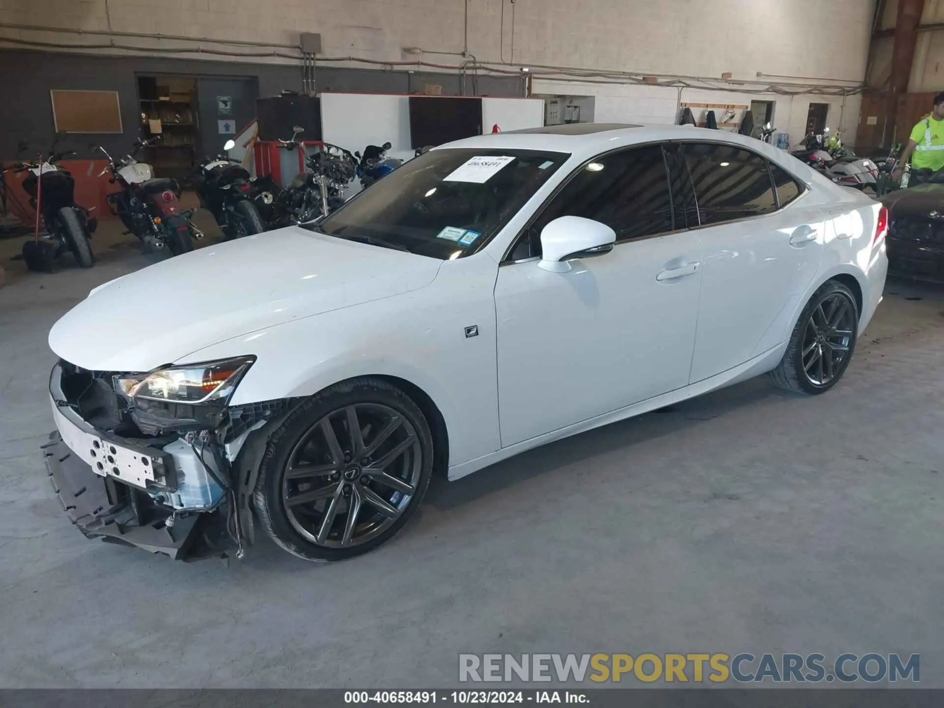 2 Photograph of a damaged car JTHG81F25L5041672 LEXUS IS 300 2020