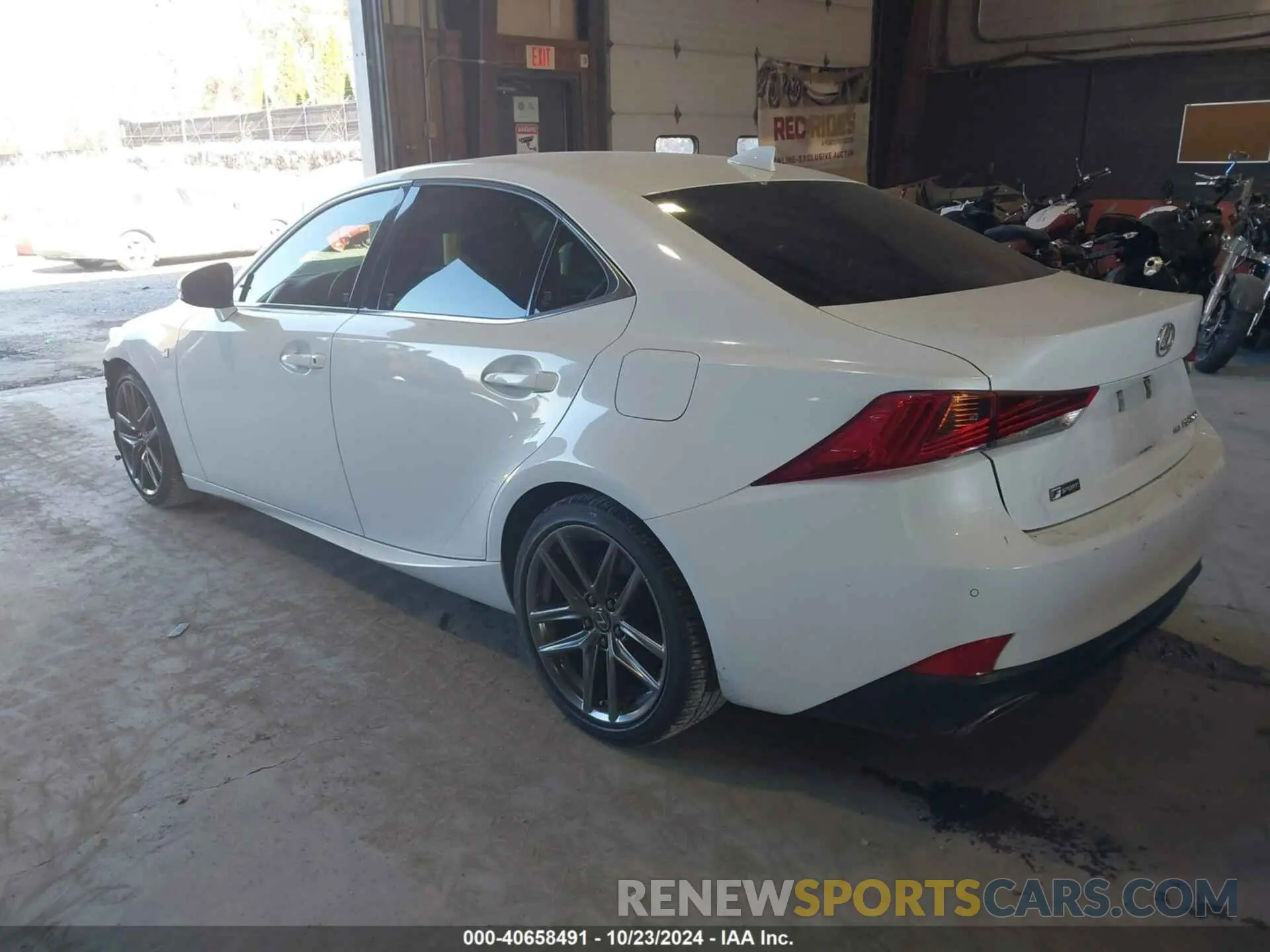 3 Photograph of a damaged car JTHG81F25L5041672 LEXUS IS 300 2020