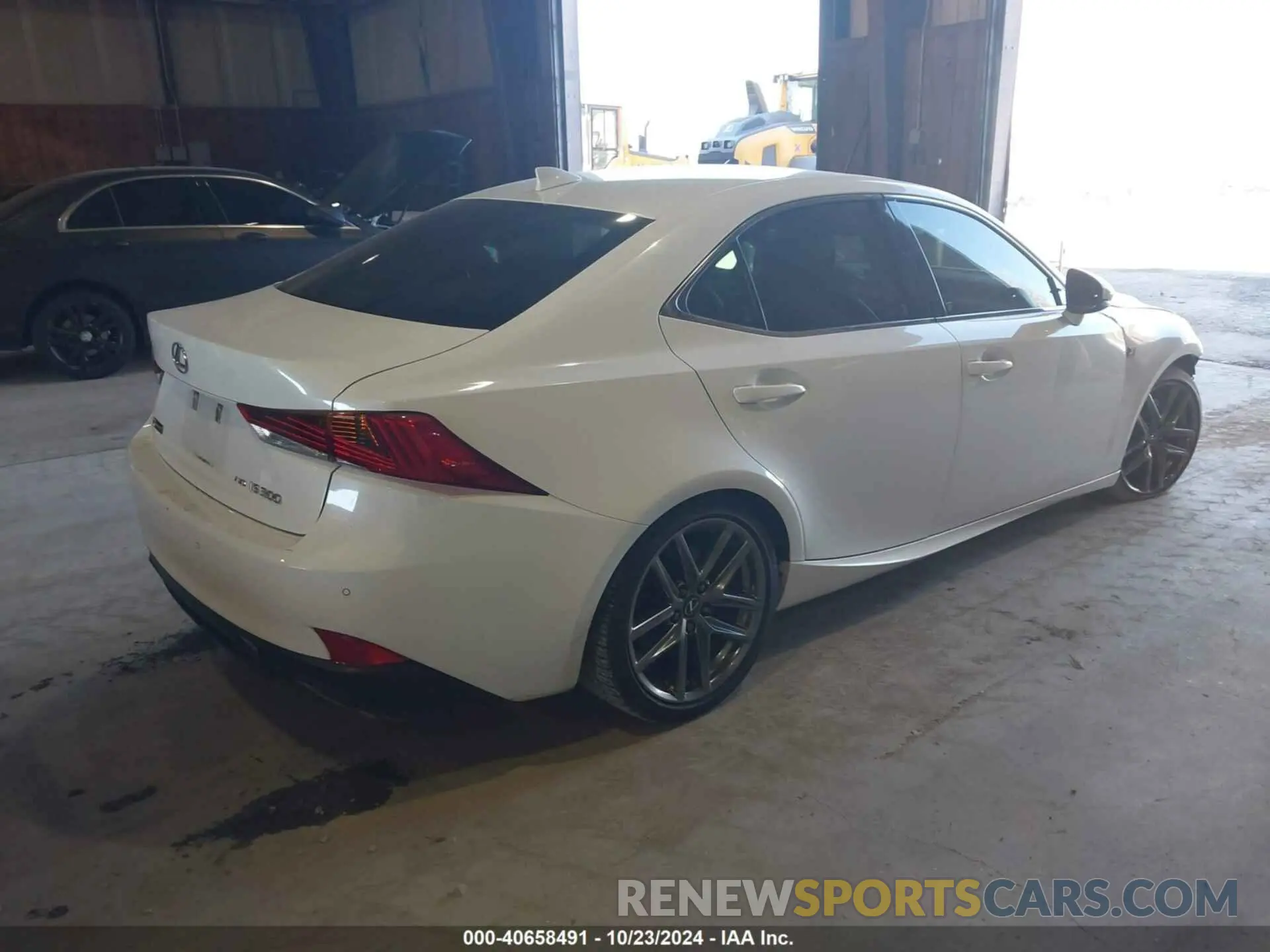4 Photograph of a damaged car JTHG81F25L5041672 LEXUS IS 300 2020