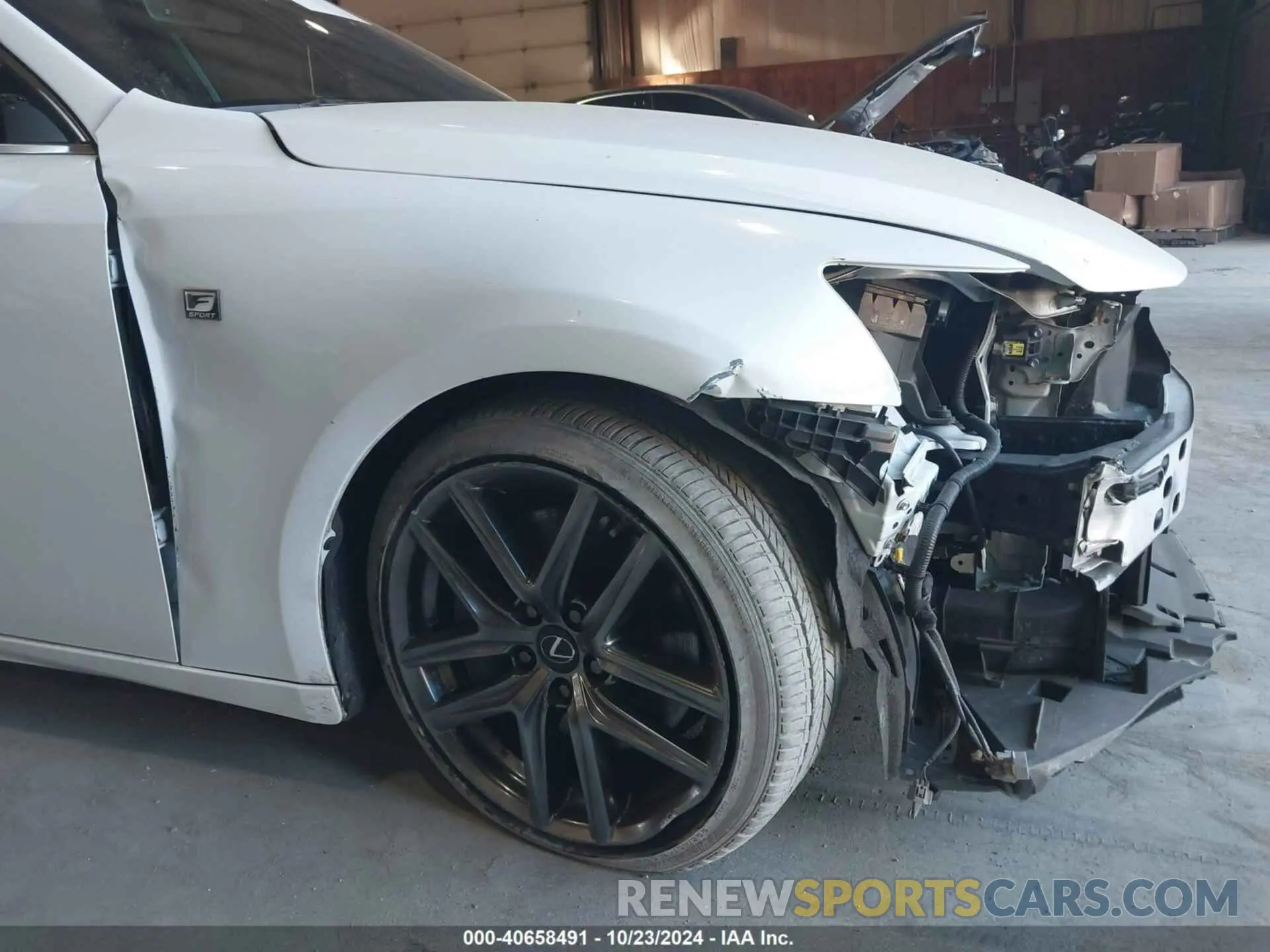 6 Photograph of a damaged car JTHG81F25L5041672 LEXUS IS 300 2020