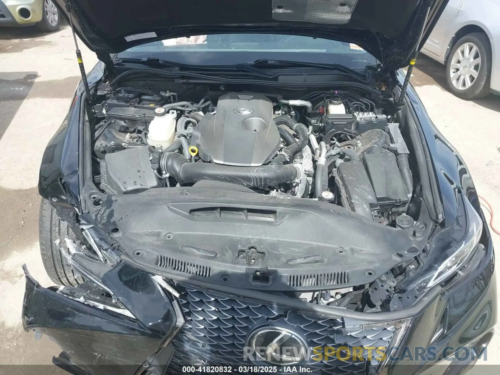 10 Photograph of a damaged car JTHGA1D20L5106242 LEXUS IS 300 2020