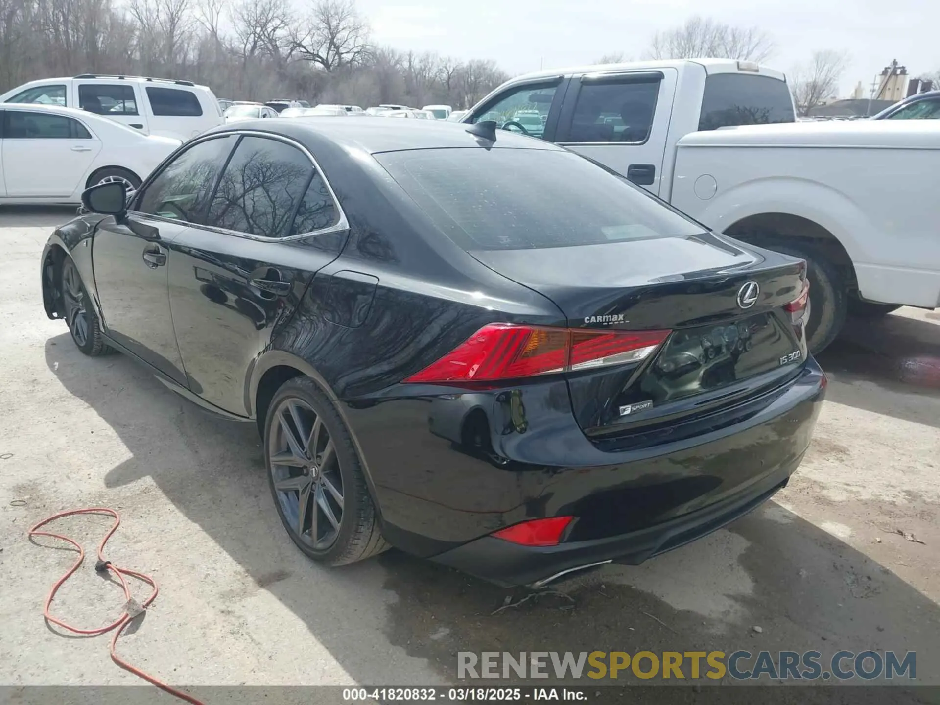3 Photograph of a damaged car JTHGA1D20L5106242 LEXUS IS 300 2020