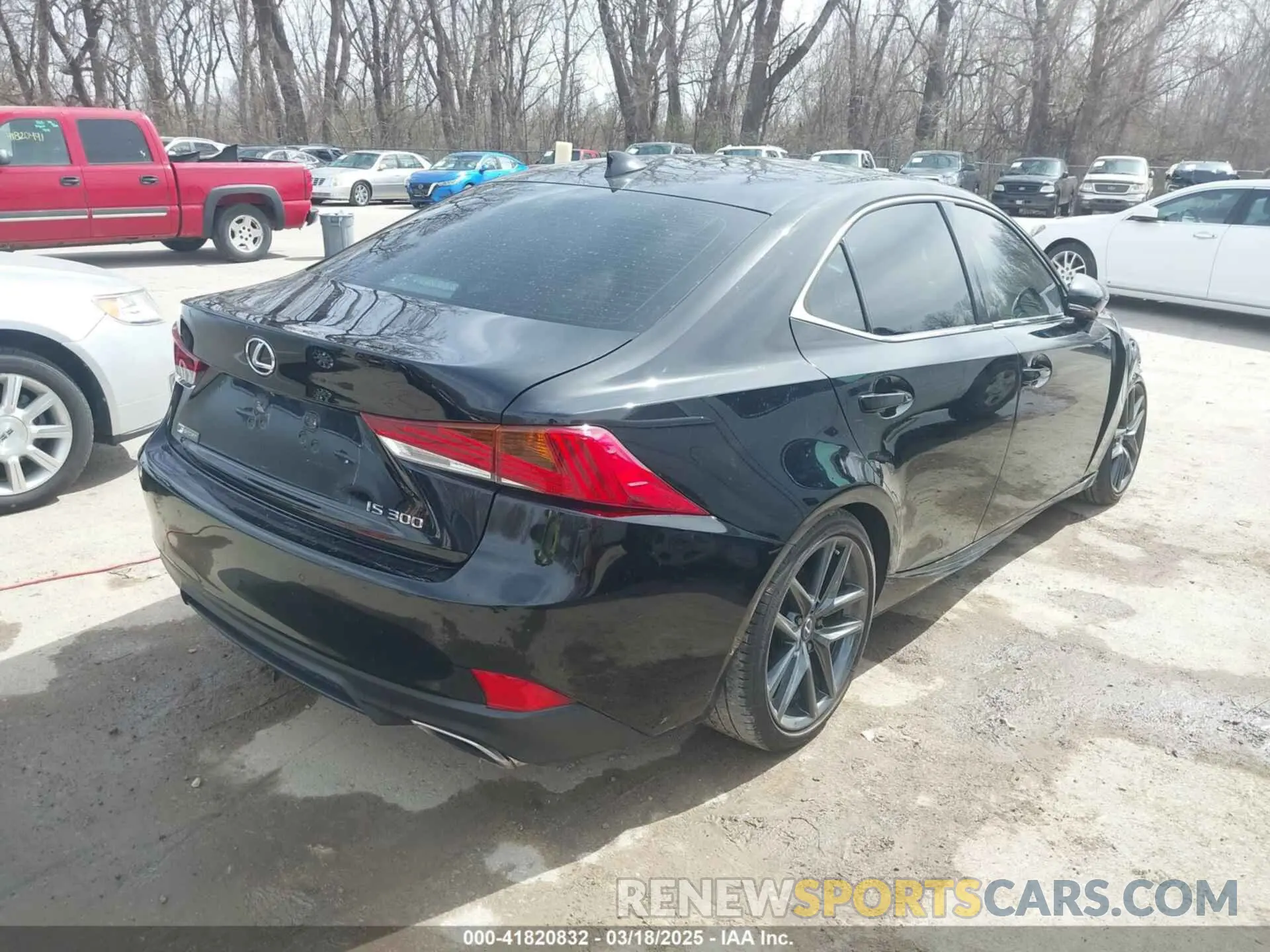 4 Photograph of a damaged car JTHGA1D20L5106242 LEXUS IS 300 2020