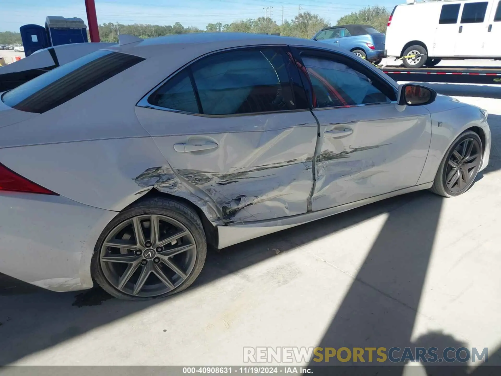 6 Photograph of a damaged car JTHGA1D20L5108623 LEXUS IS 300 2020