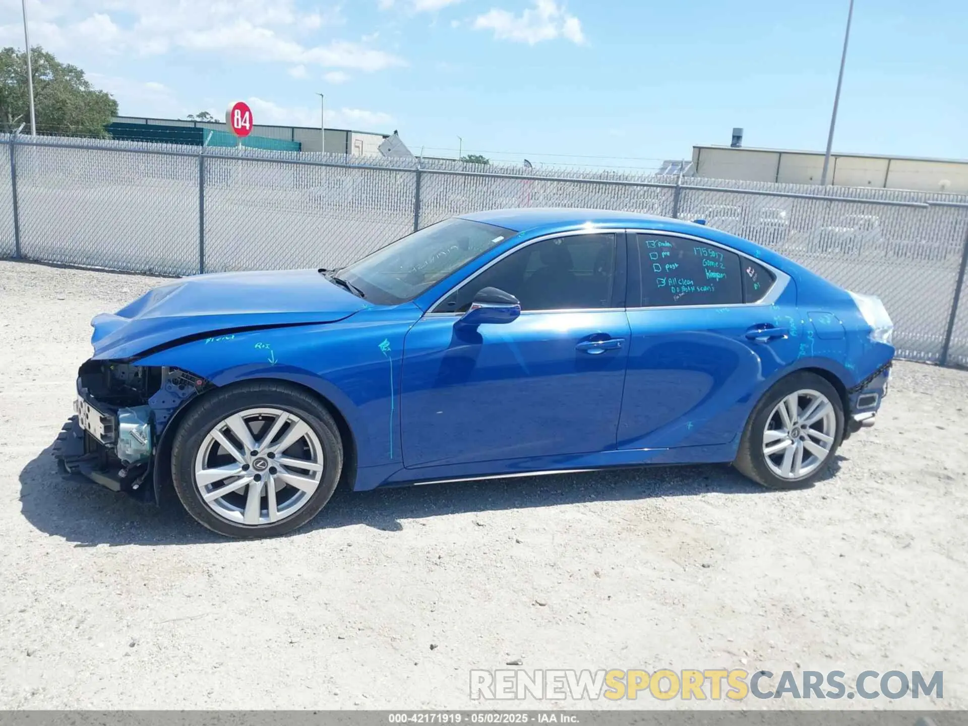 15 Photograph of a damaged car JTHAA1D20M5115188 LEXUS IS 300 2021