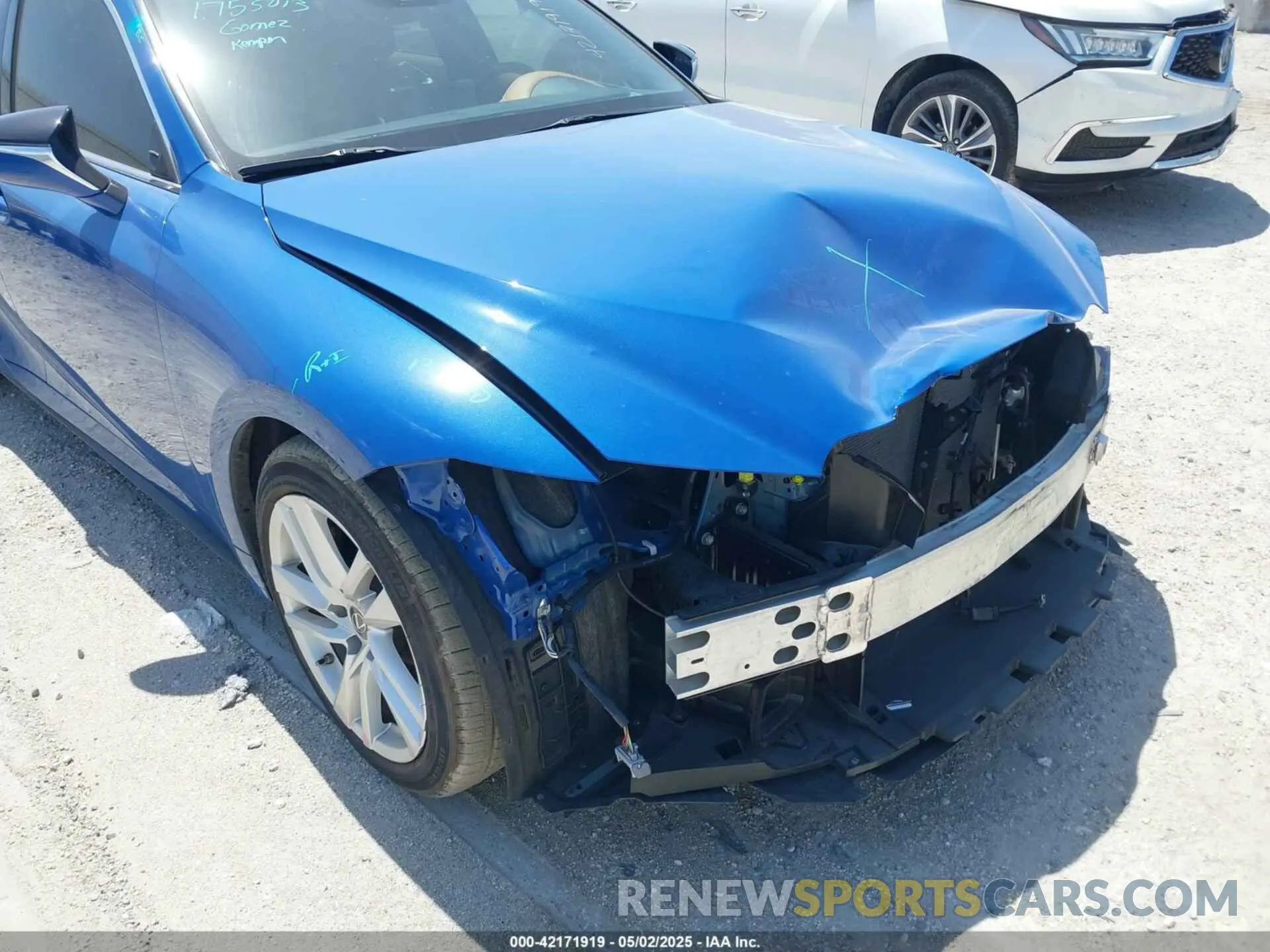 20 Photograph of a damaged car JTHAA1D20M5115188 LEXUS IS 300 2021