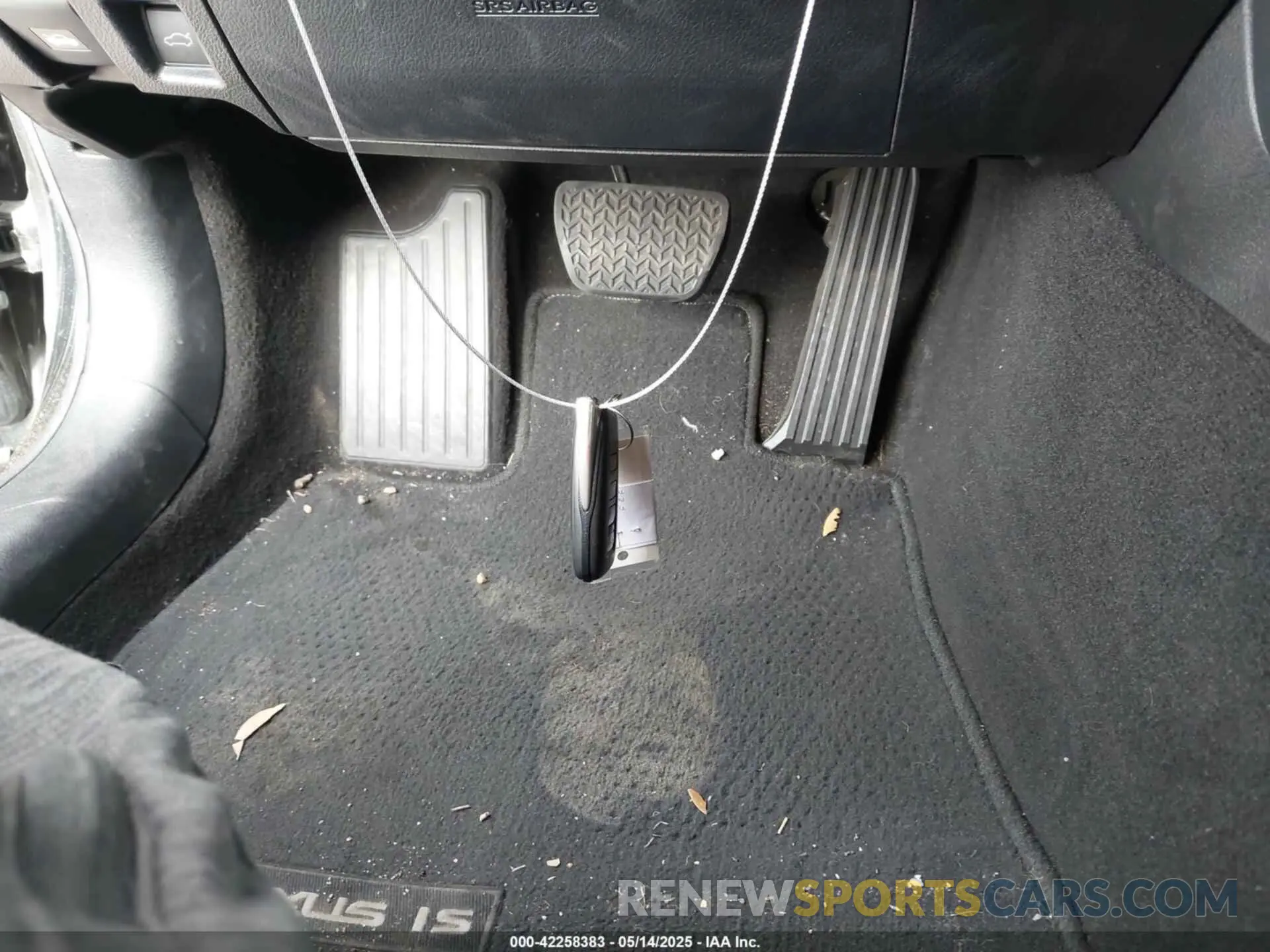 11 Photograph of a damaged car JTHAA1D21M5110467 LEXUS IS 300 2021