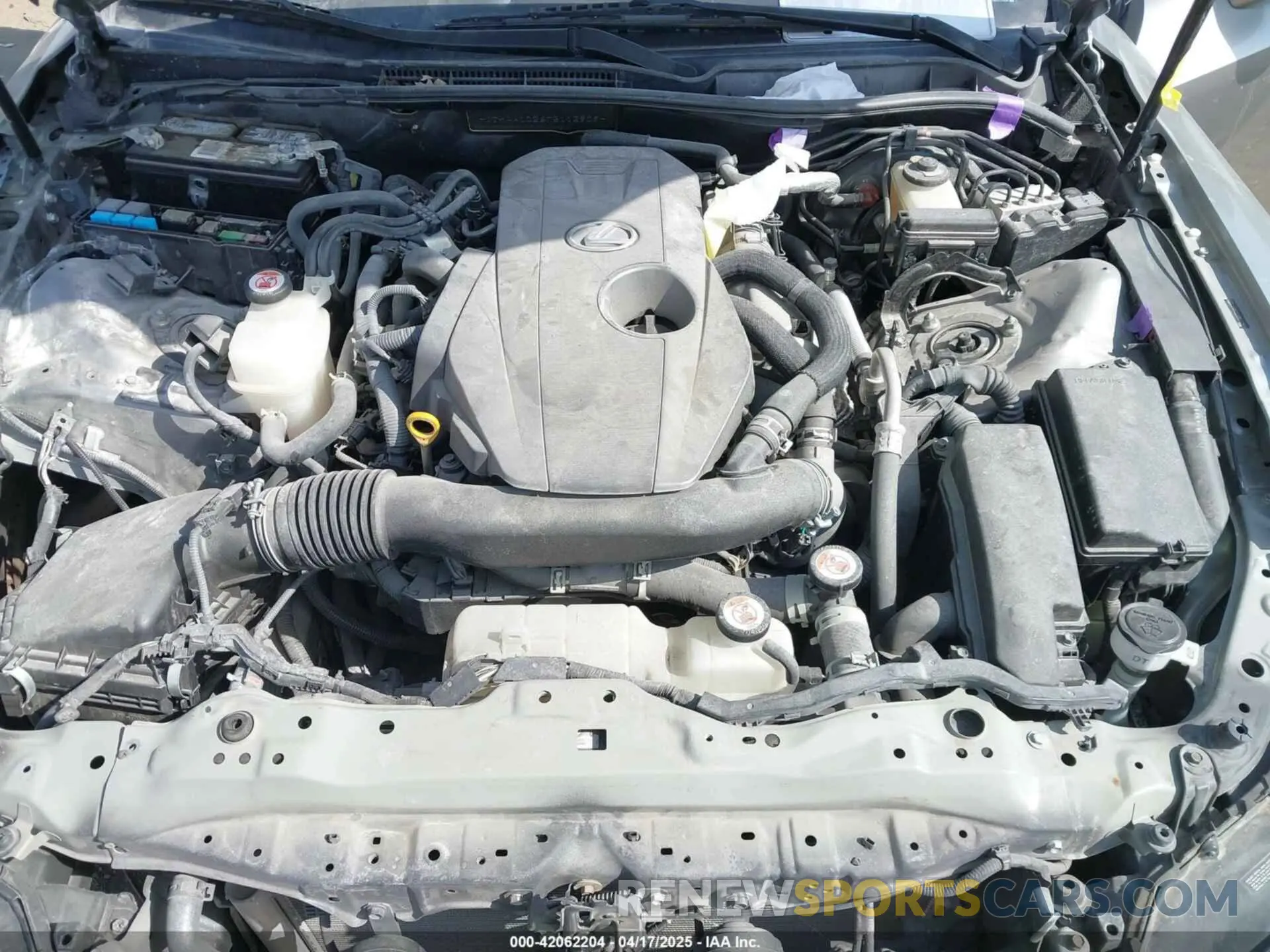 10 Photograph of a damaged car JTHAA1D26M5112909 LEXUS IS 300 2021
