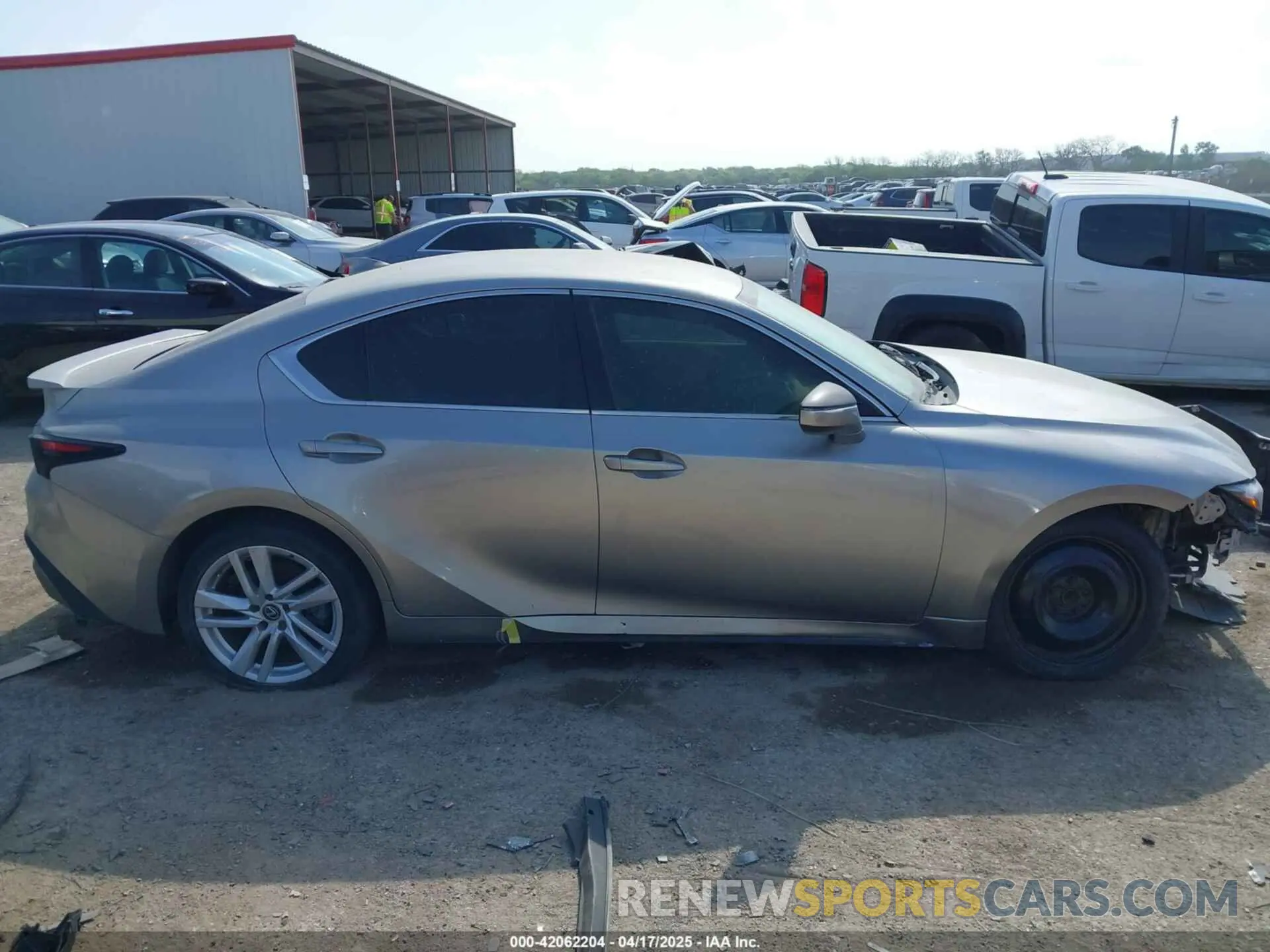 13 Photograph of a damaged car JTHAA1D26M5112909 LEXUS IS 300 2021