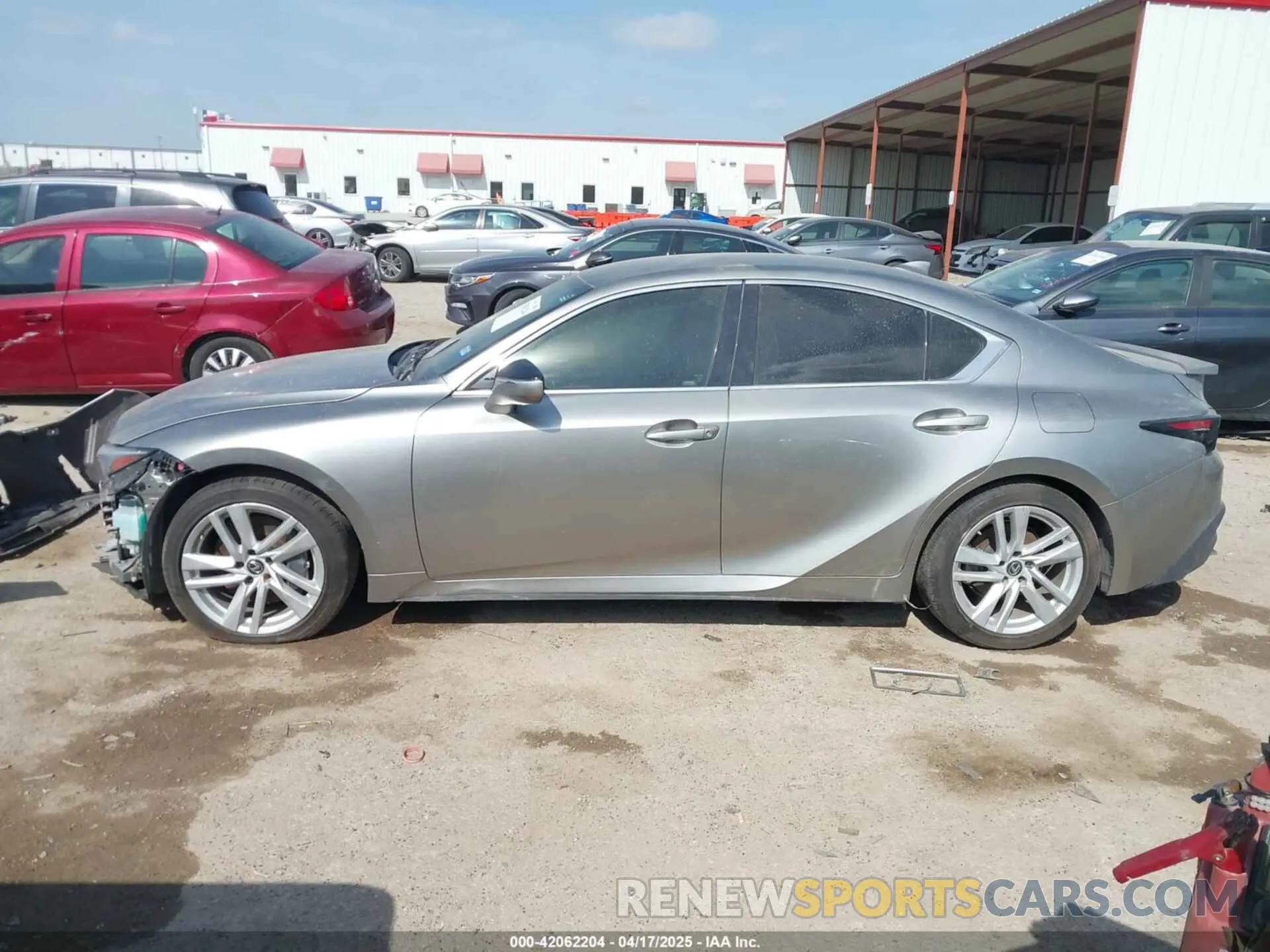 14 Photograph of a damaged car JTHAA1D26M5112909 LEXUS IS 300 2021