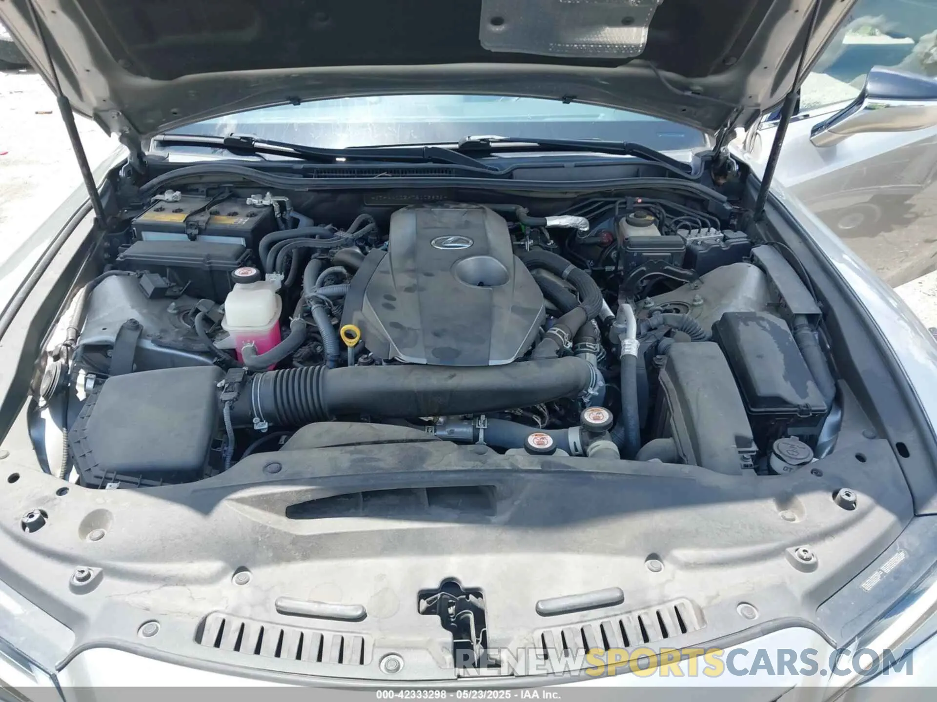 10 Photograph of a damaged car JTHAA1D2XM5109835 LEXUS IS 300 2021