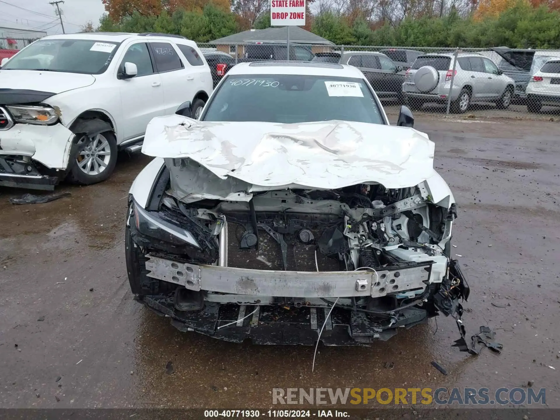 13 Photograph of a damaged car JTHC81F23M5044859 LEXUS IS 300 2021