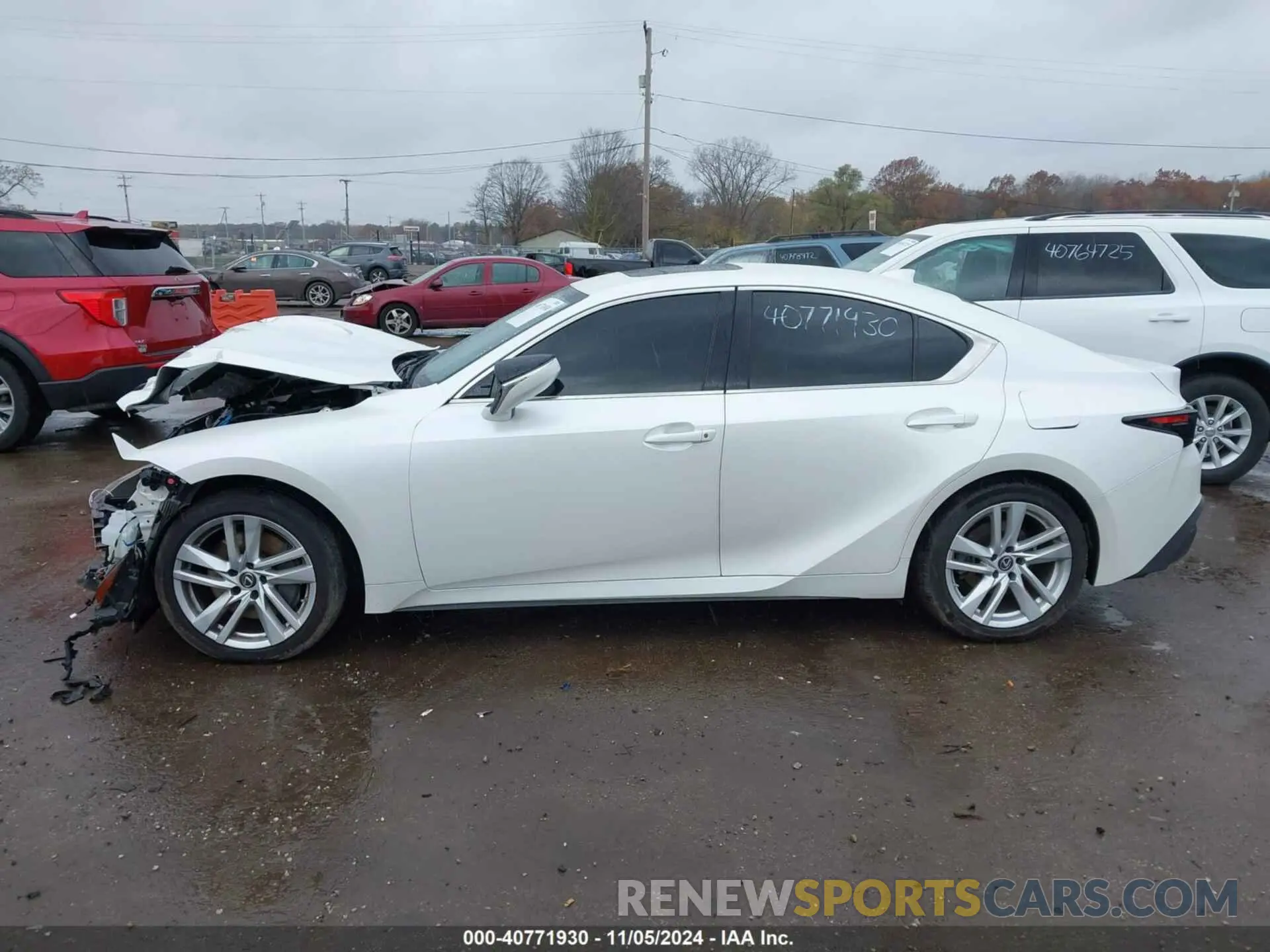 15 Photograph of a damaged car JTHC81F23M5044859 LEXUS IS 300 2021