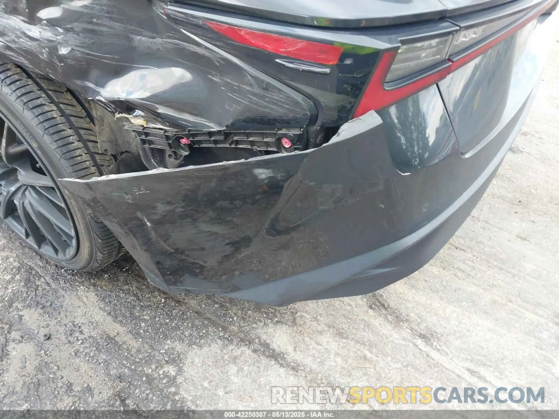 6 Photograph of a damaged car JTHC81F27M5045061 LEXUS IS 300 2021