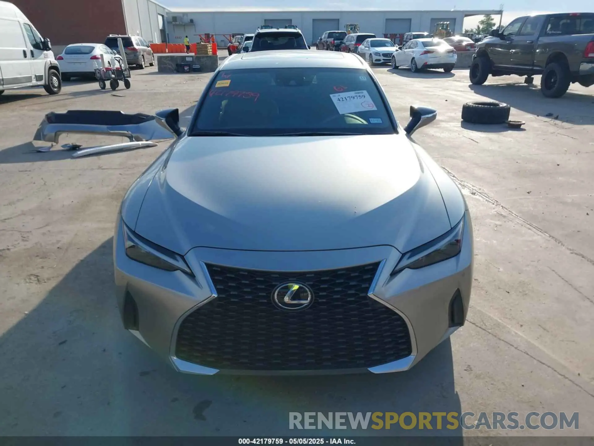 13 Photograph of a damaged car JTHCA1D26M5113003 LEXUS IS 300 2021