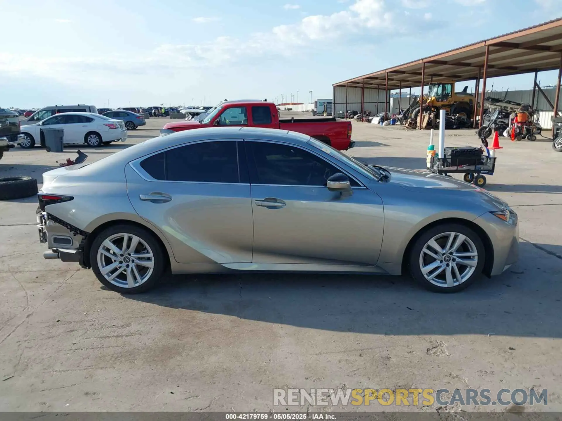 14 Photograph of a damaged car JTHCA1D26M5113003 LEXUS IS 300 2021