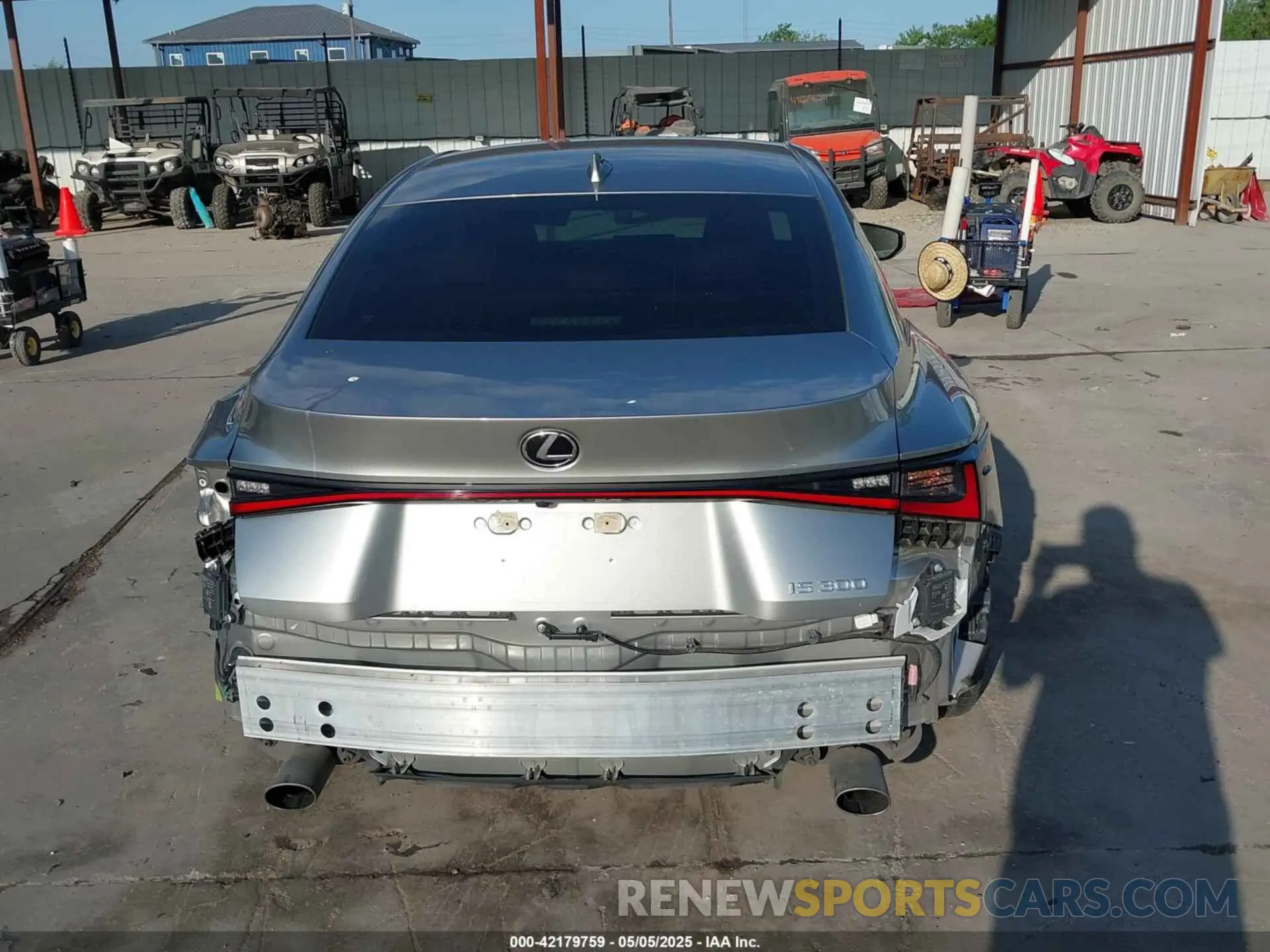 17 Photograph of a damaged car JTHCA1D26M5113003 LEXUS IS 300 2021