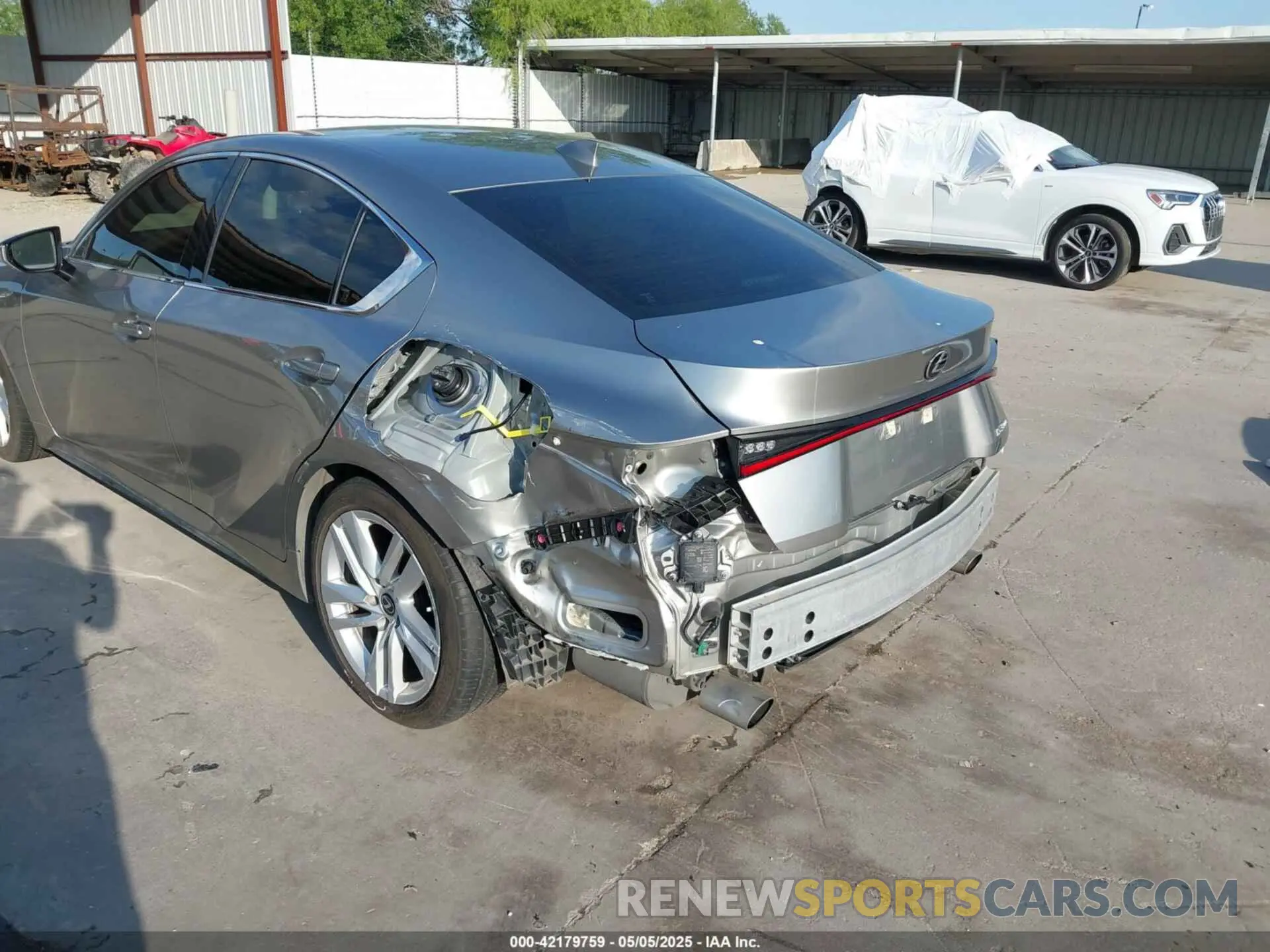 6 Photograph of a damaged car JTHCA1D26M5113003 LEXUS IS 300 2021