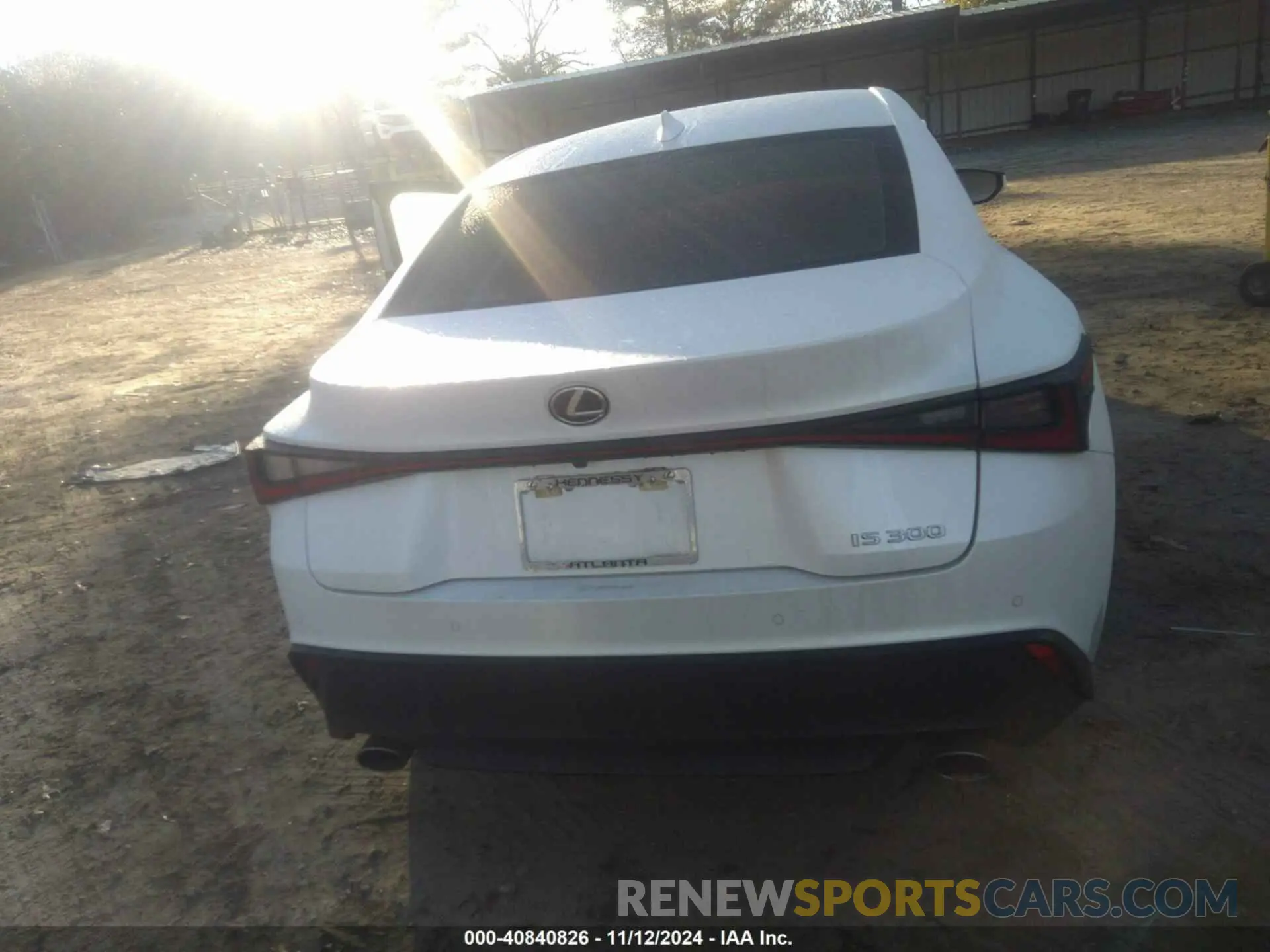 16 Photograph of a damaged car JTHCA1D27M5115231 LEXUS IS 300 2021