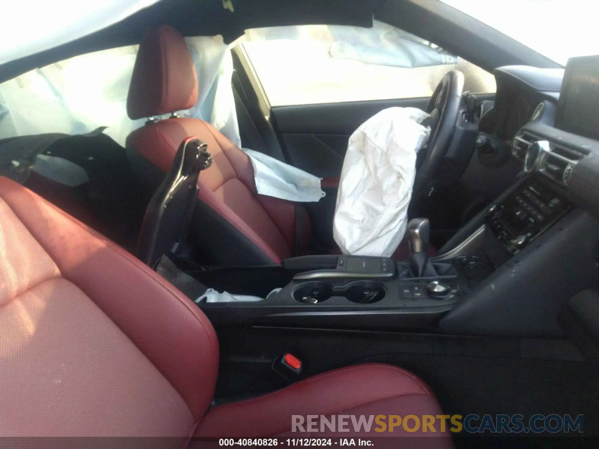 5 Photograph of a damaged car JTHCA1D27M5115231 LEXUS IS 300 2021