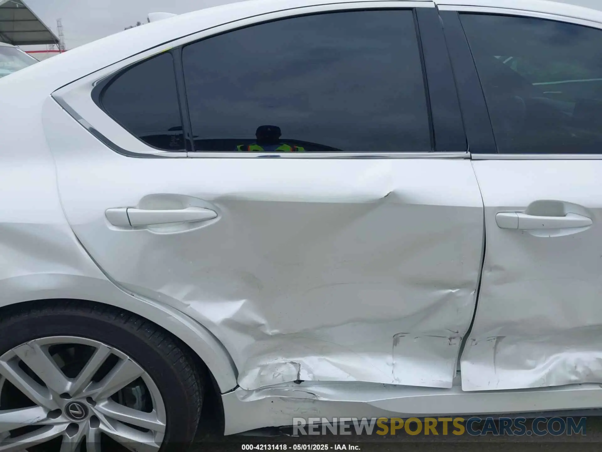 19 Photograph of a damaged car JTHCA1D27M5115858 LEXUS IS 300 2021