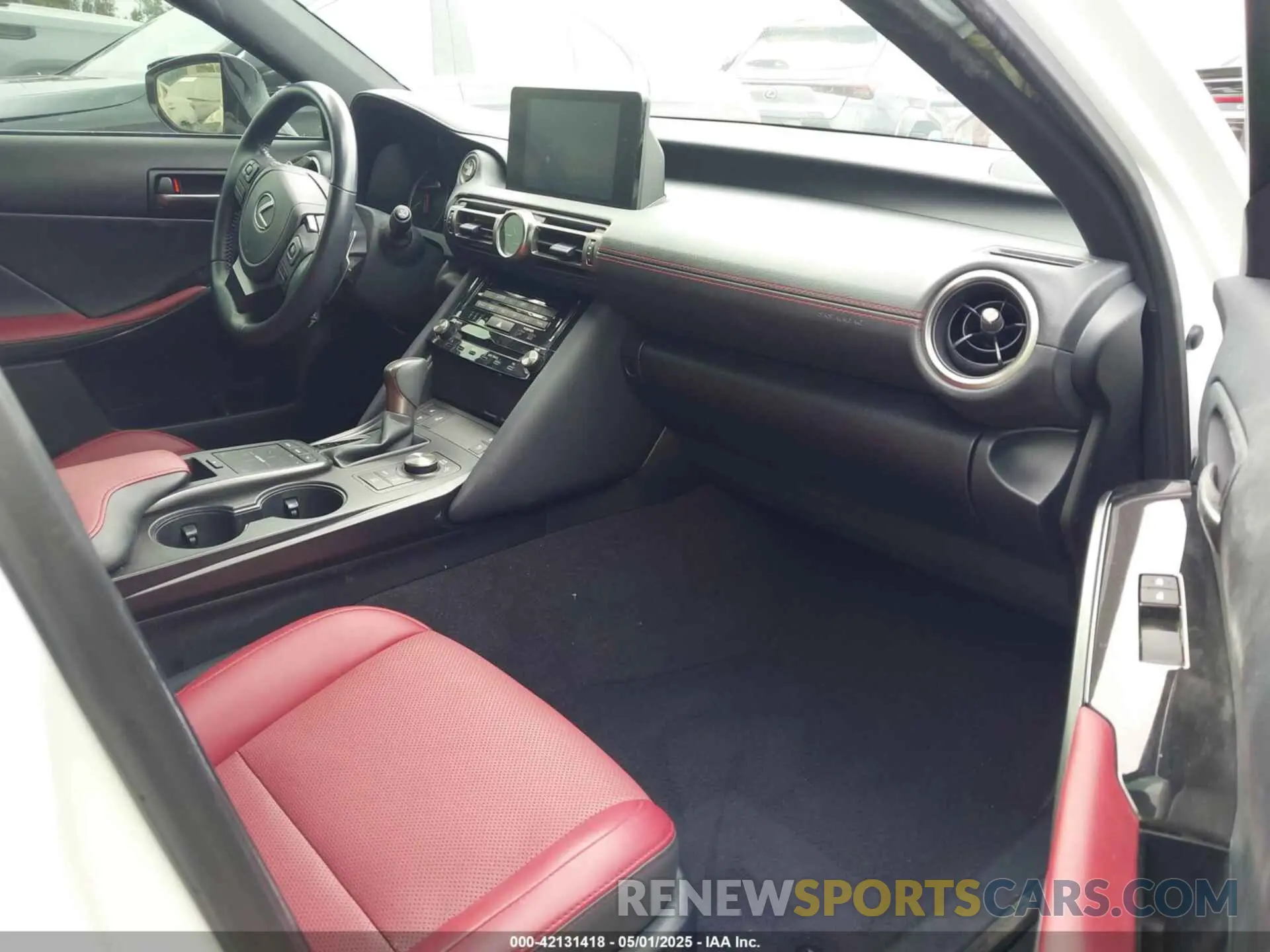5 Photograph of a damaged car JTHCA1D27M5115858 LEXUS IS 300 2021