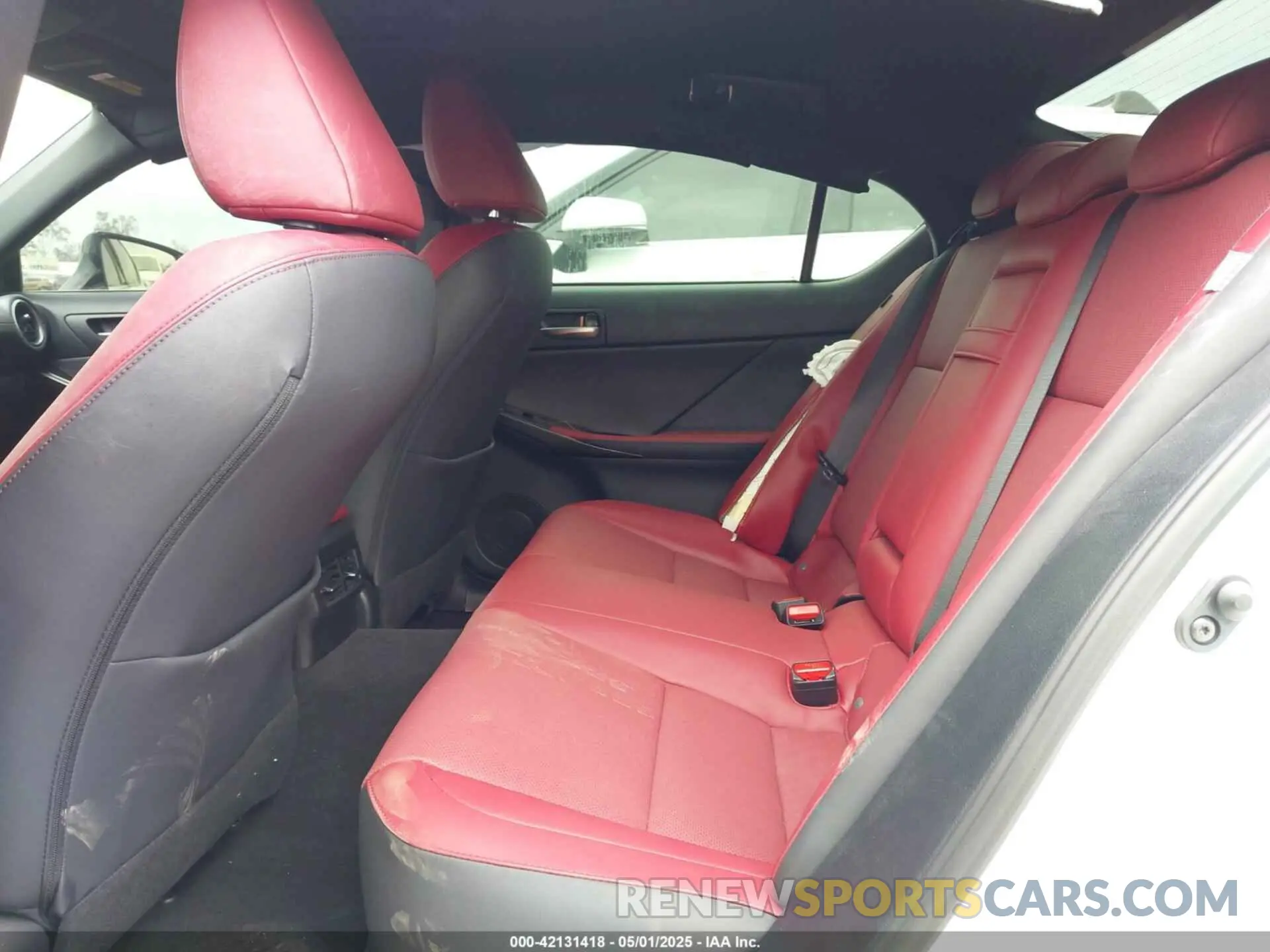 8 Photograph of a damaged car JTHCA1D27M5115858 LEXUS IS 300 2021
