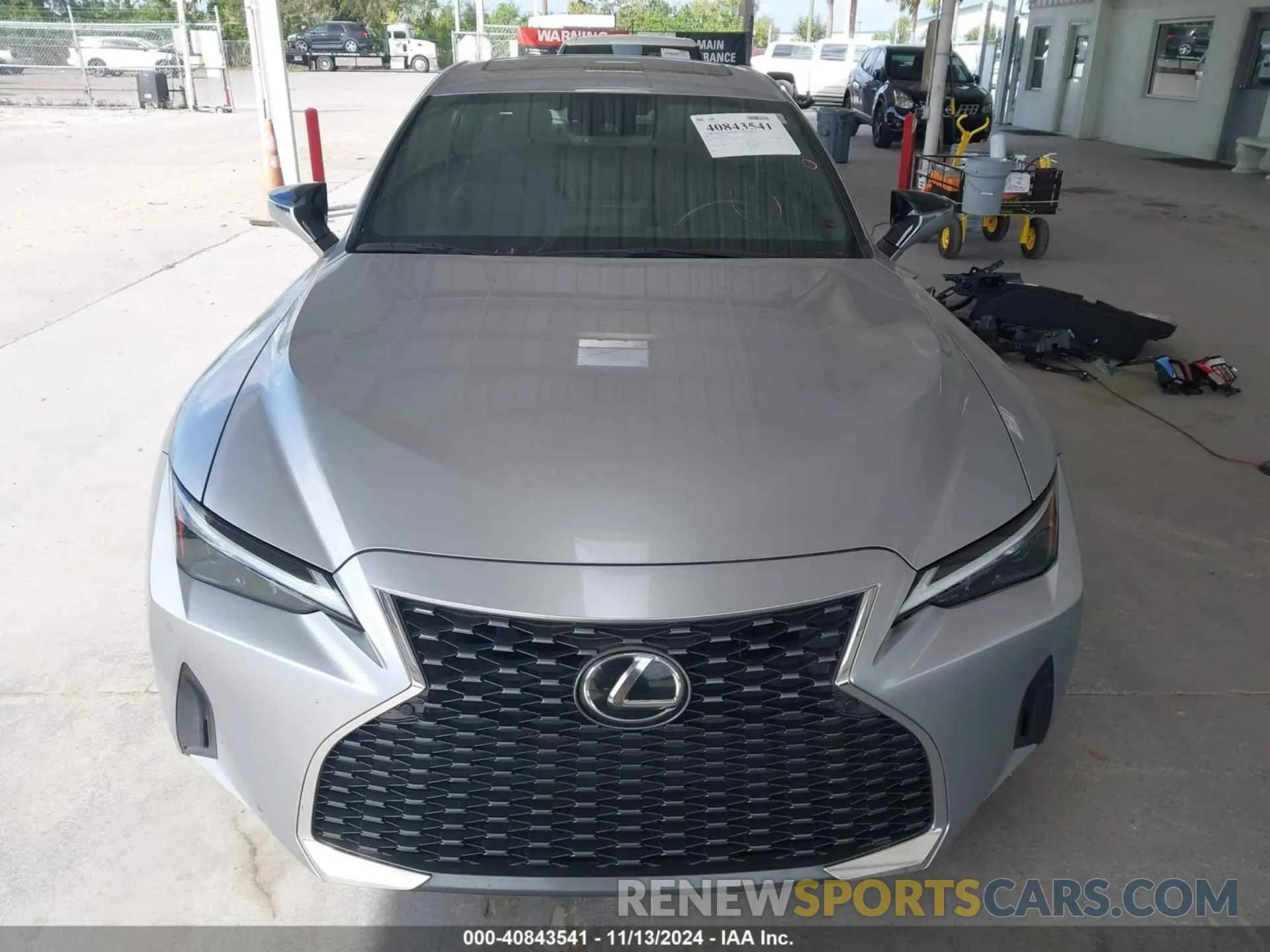 13 Photograph of a damaged car JTHCA1D29M5116932 LEXUS IS 300 2021