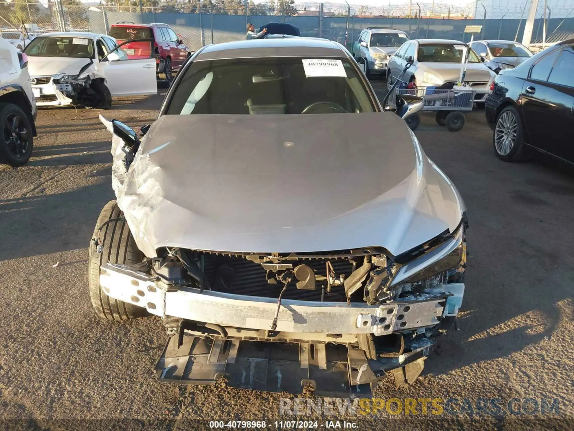 13 Photograph of a damaged car JTHAA1D21N5119087 LEXUS IS 300 2022