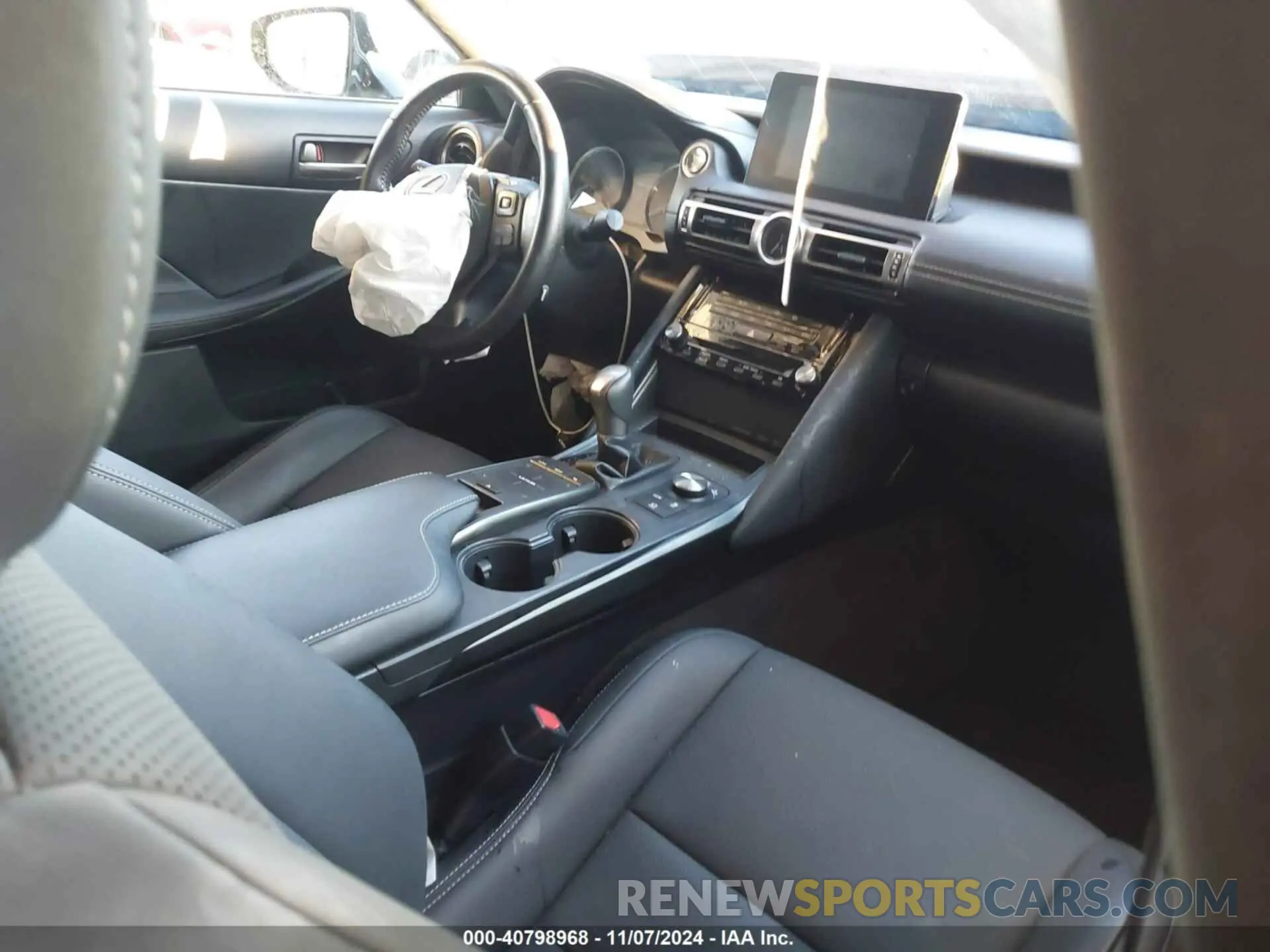 5 Photograph of a damaged car JTHAA1D21N5119087 LEXUS IS 300 2022
