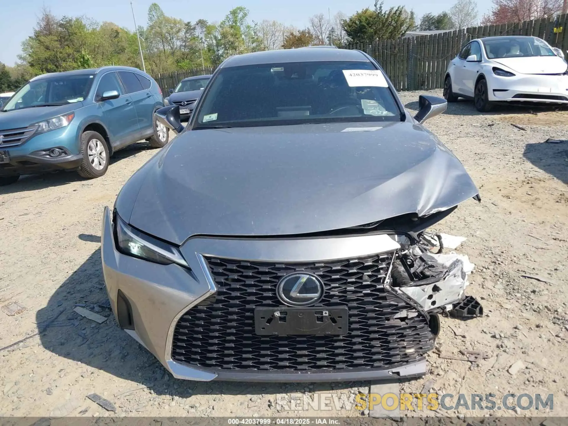 12 Photograph of a damaged car JTHAA1D21N5119879 LEXUS IS 300 2022