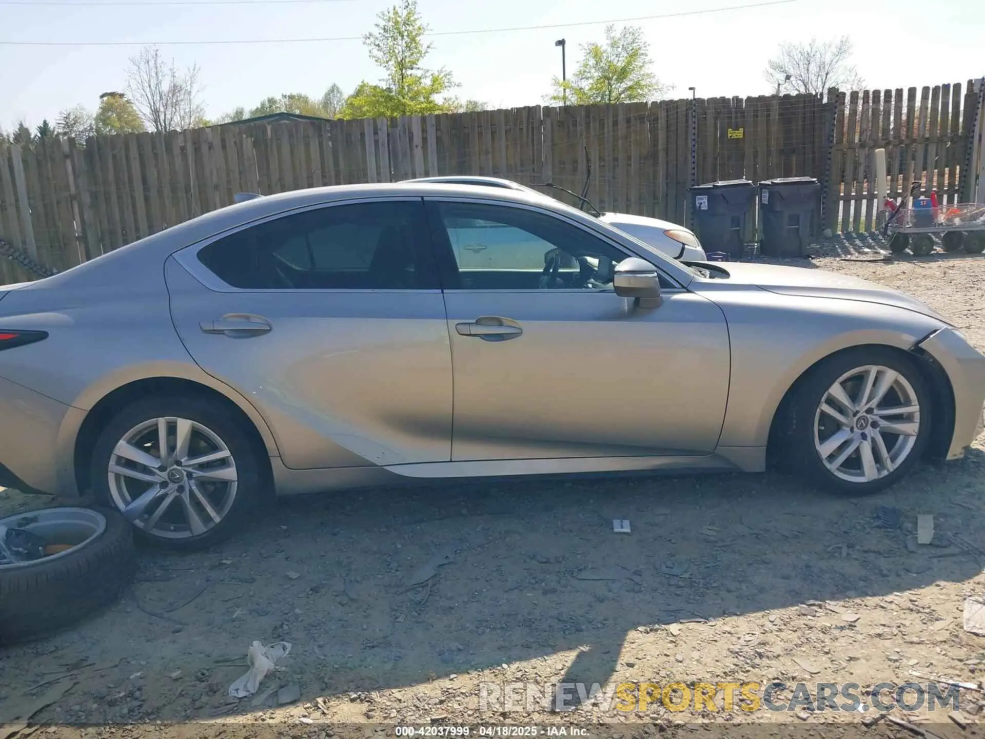13 Photograph of a damaged car JTHAA1D21N5119879 LEXUS IS 300 2022