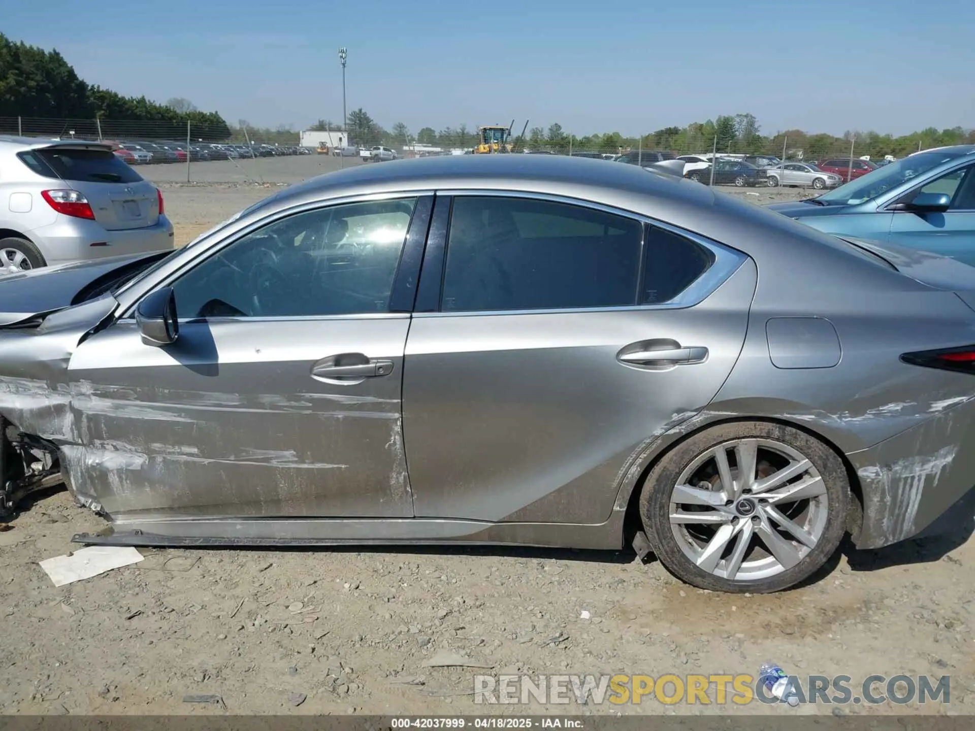 14 Photograph of a damaged car JTHAA1D21N5119879 LEXUS IS 300 2022