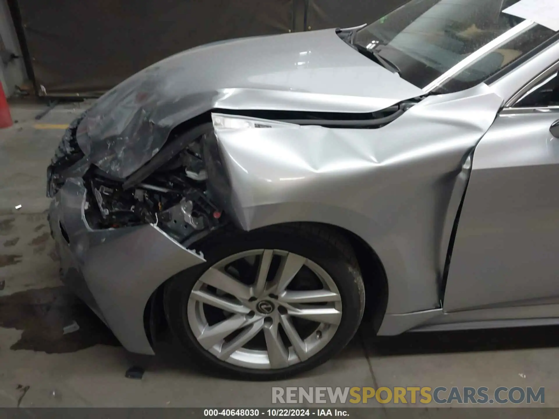 6 Photograph of a damaged car JTHAA1D27N5118428 LEXUS IS 300 2022