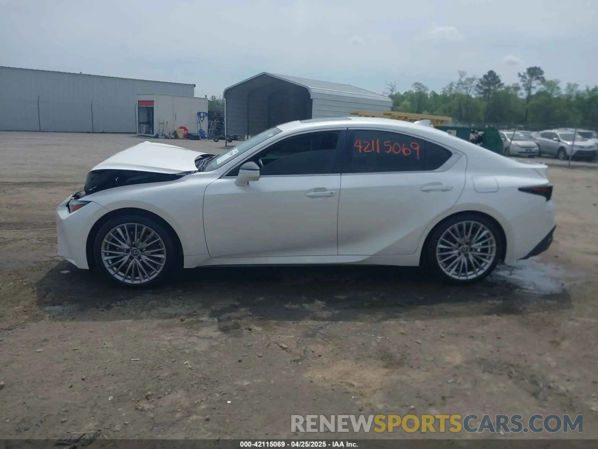 14 Фотография поврежденного автомобиля JTHD81F21N5048009 LEXUS IS 300 2022