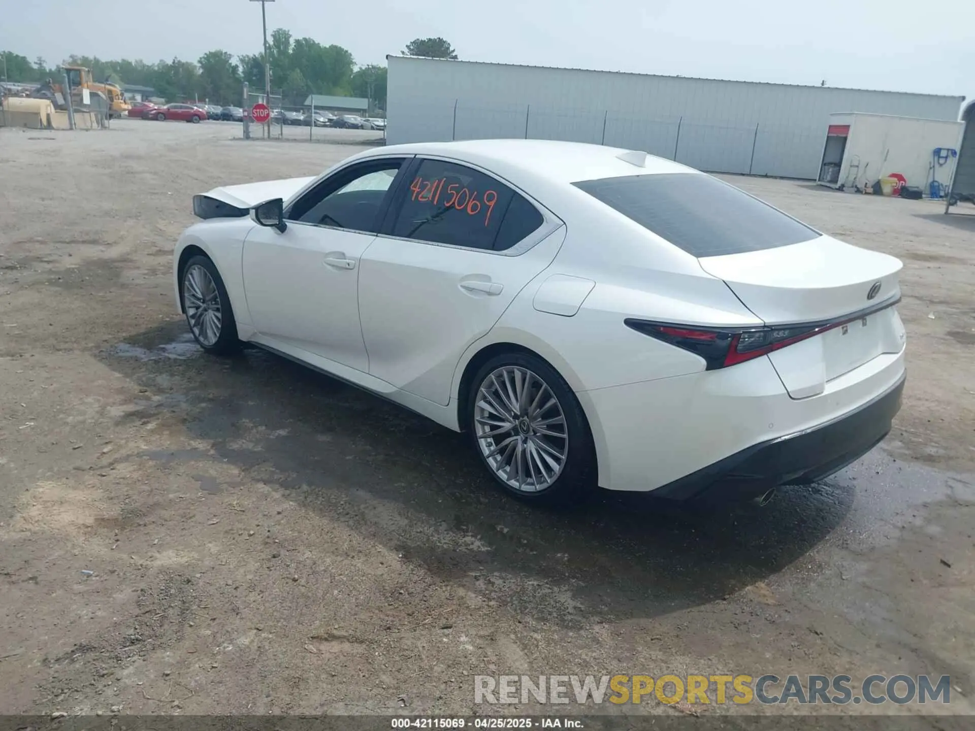 3 Фотография поврежденного автомобиля JTHD81F21N5048009 LEXUS IS 300 2022