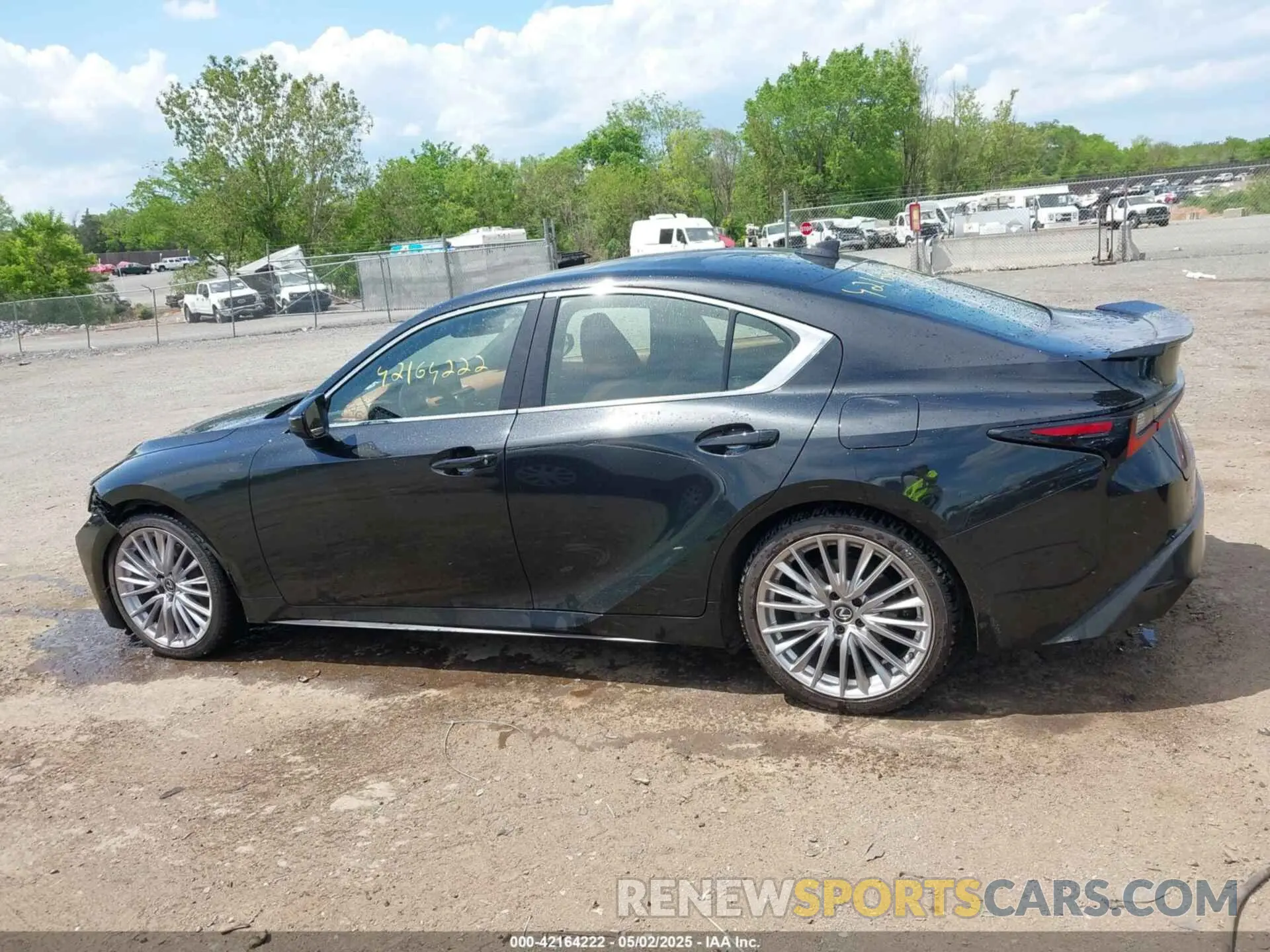 14 Photograph of a damaged car JTHD81F21N5048060 LEXUS IS 300 2022