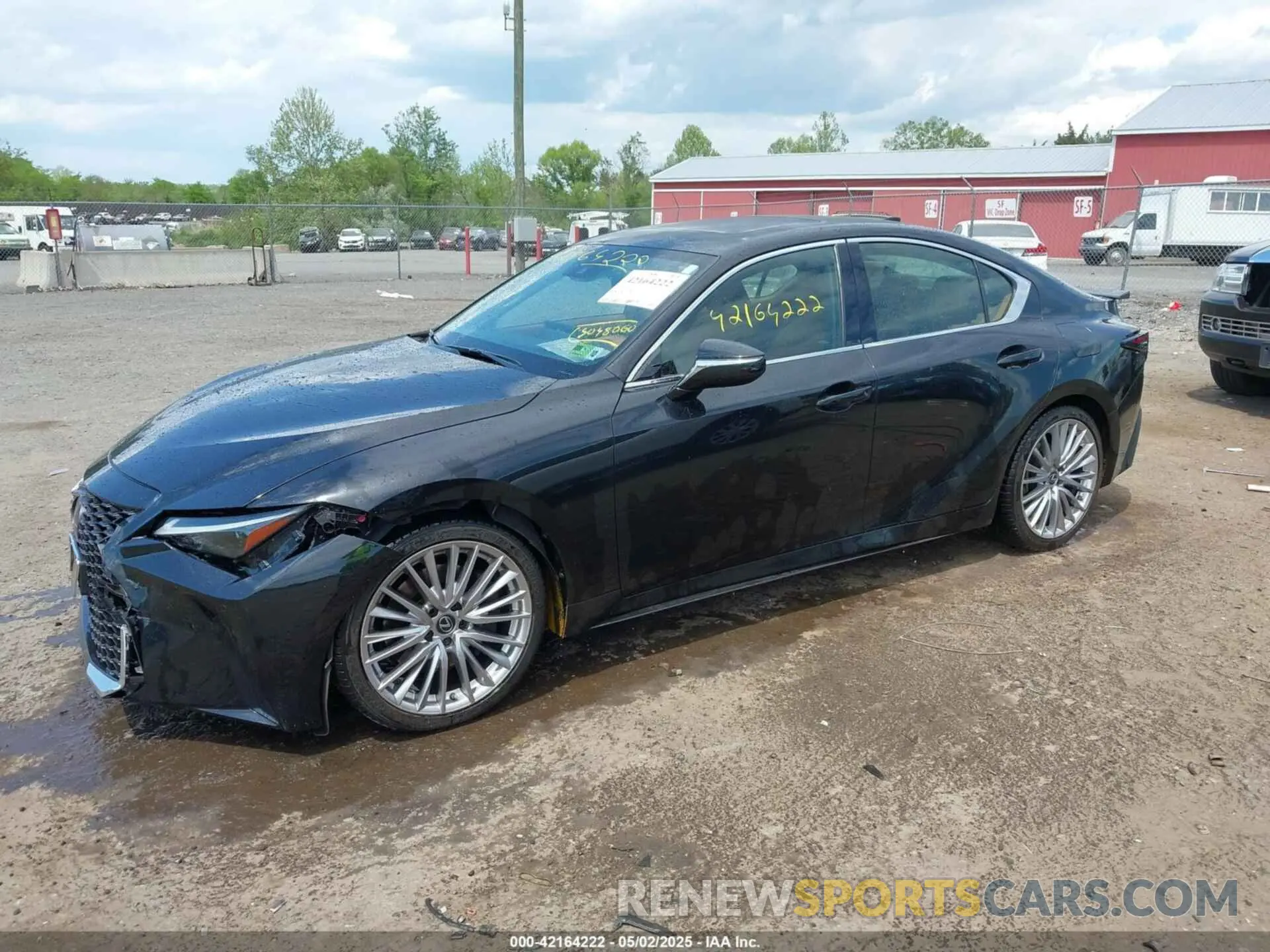 2 Photograph of a damaged car JTHD81F21N5048060 LEXUS IS 300 2022