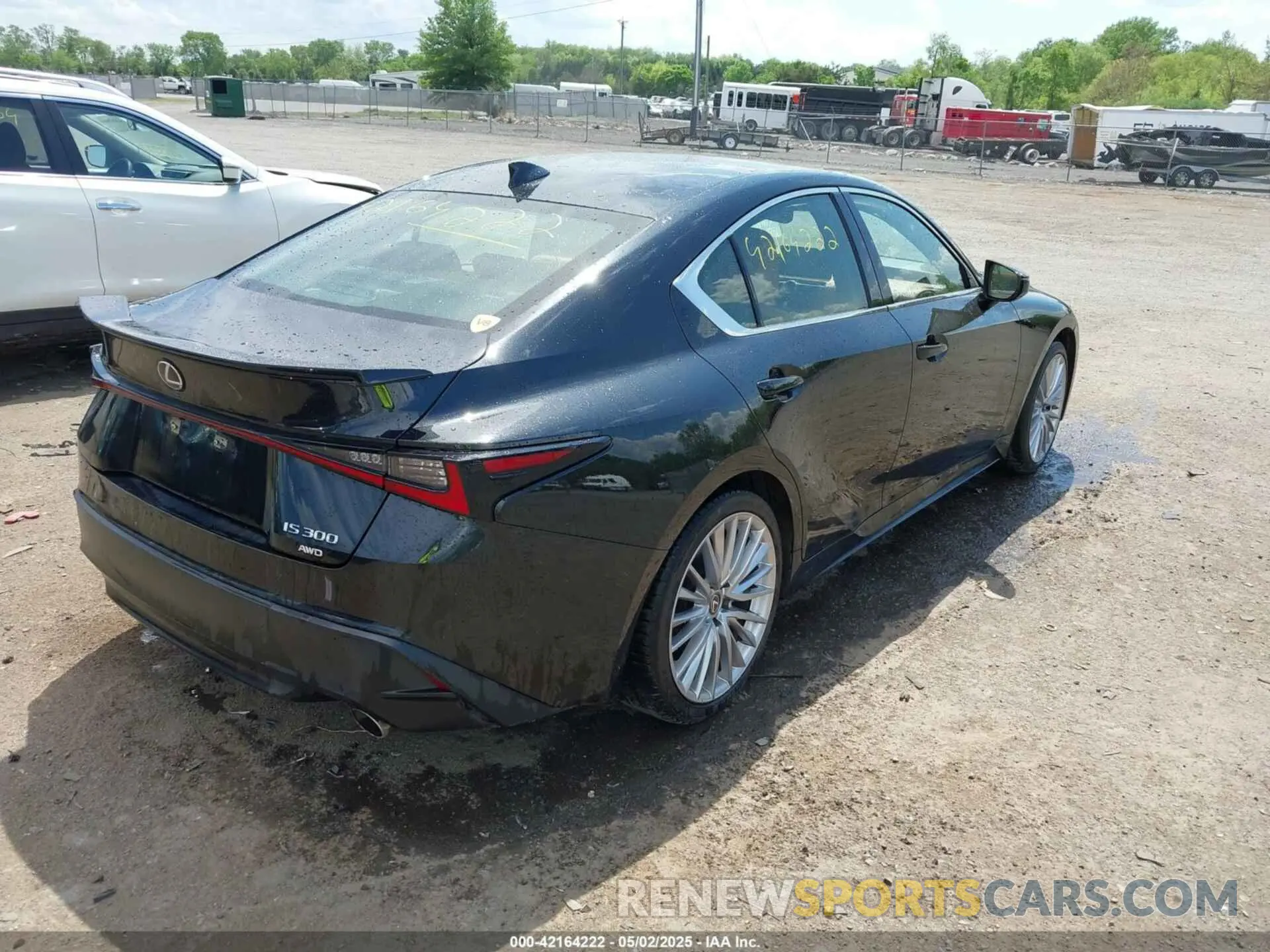 4 Photograph of a damaged car JTHD81F21N5048060 LEXUS IS 300 2022