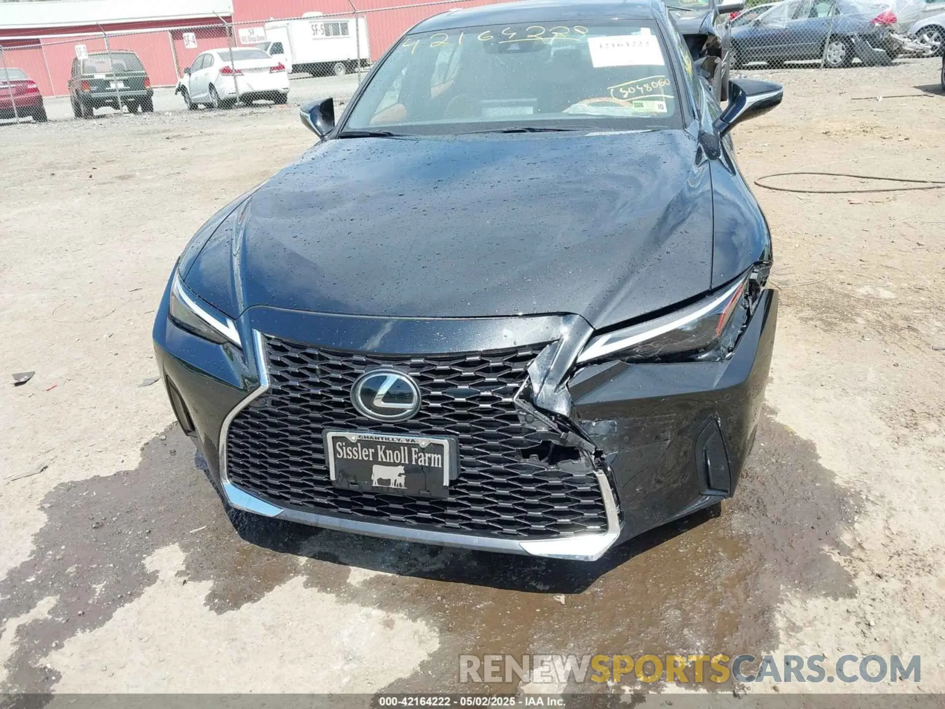 6 Photograph of a damaged car JTHD81F21N5048060 LEXUS IS 300 2022