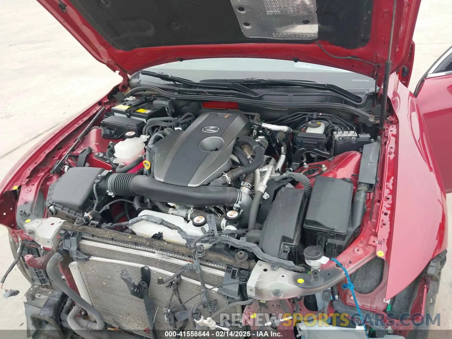10 Фотография поврежденного автомобиля JTHDA1D21N5119328 LEXUS IS 300 2022