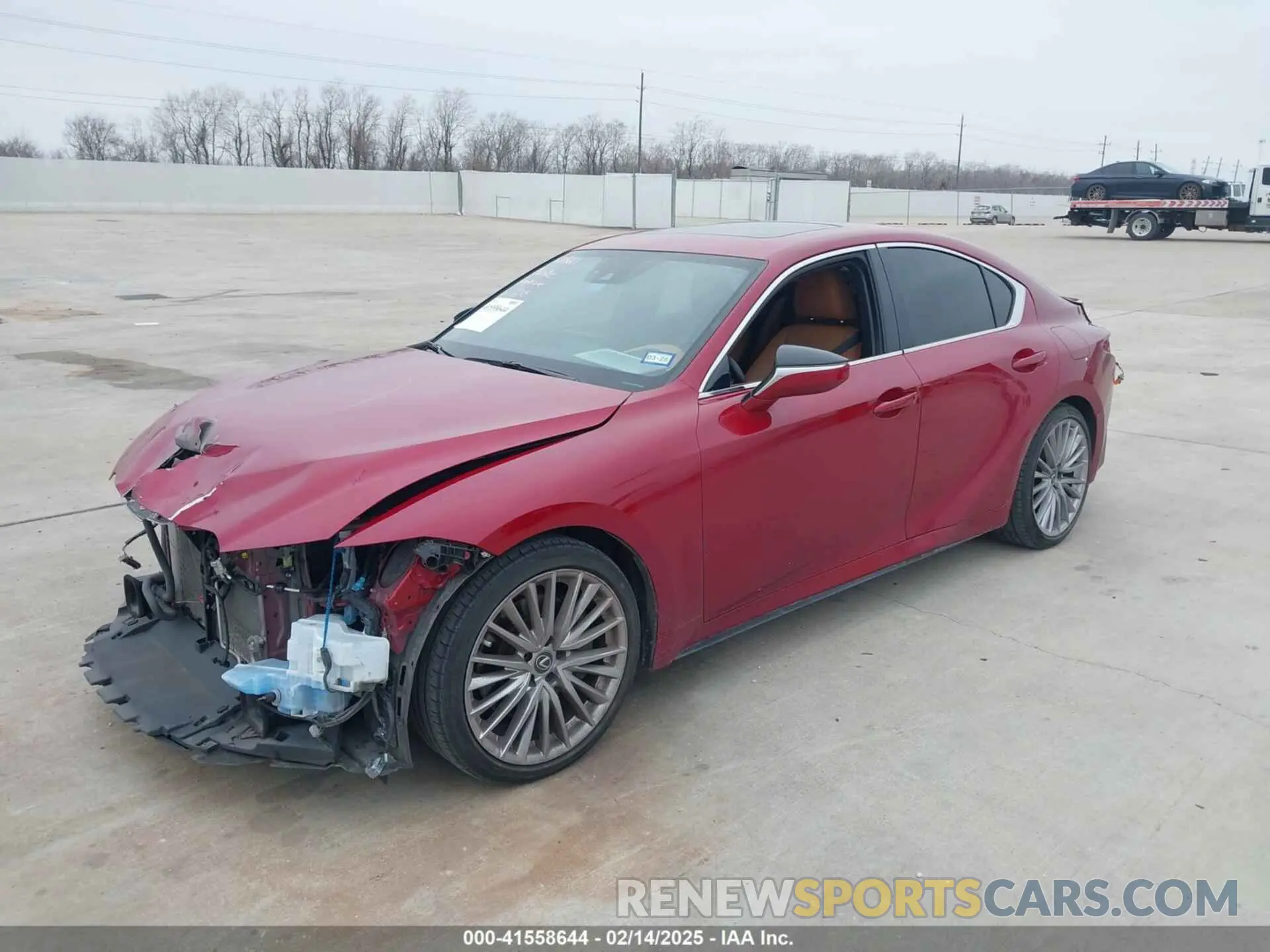 2 Фотография поврежденного автомобиля JTHDA1D21N5119328 LEXUS IS 300 2022