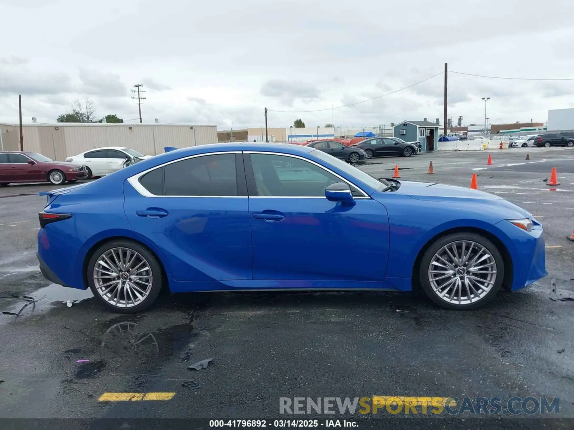 13 Photograph of a damaged car JTHDA1D22N5121234 LEXUS IS 300 2022